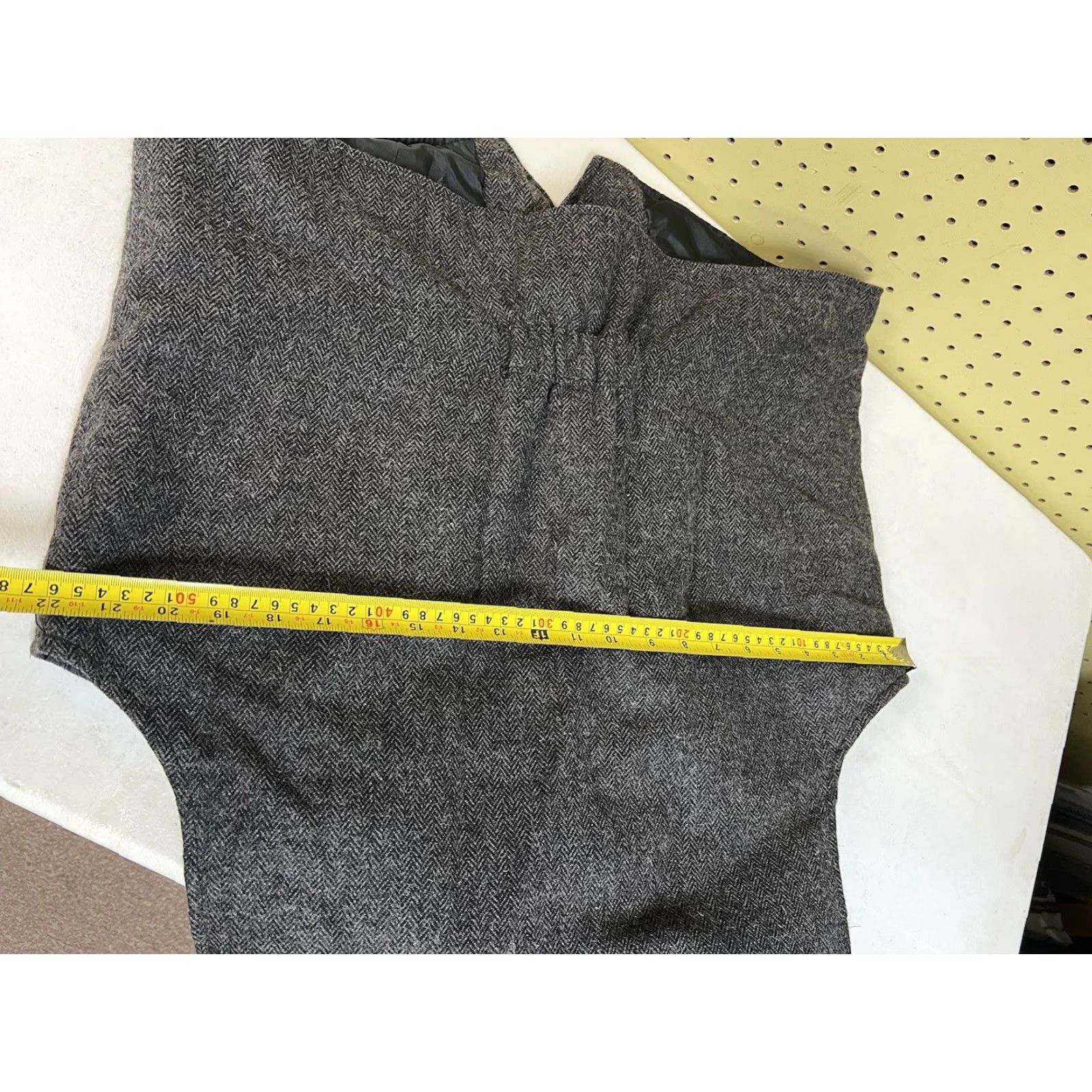 Vintage STS Ranchwear Vest Wool Blend Gray Mens Large L CCW Western Snap Pockets Collared Lined Vintage No Size US L / EU 52-54 / 3 - 8 Thumbnail