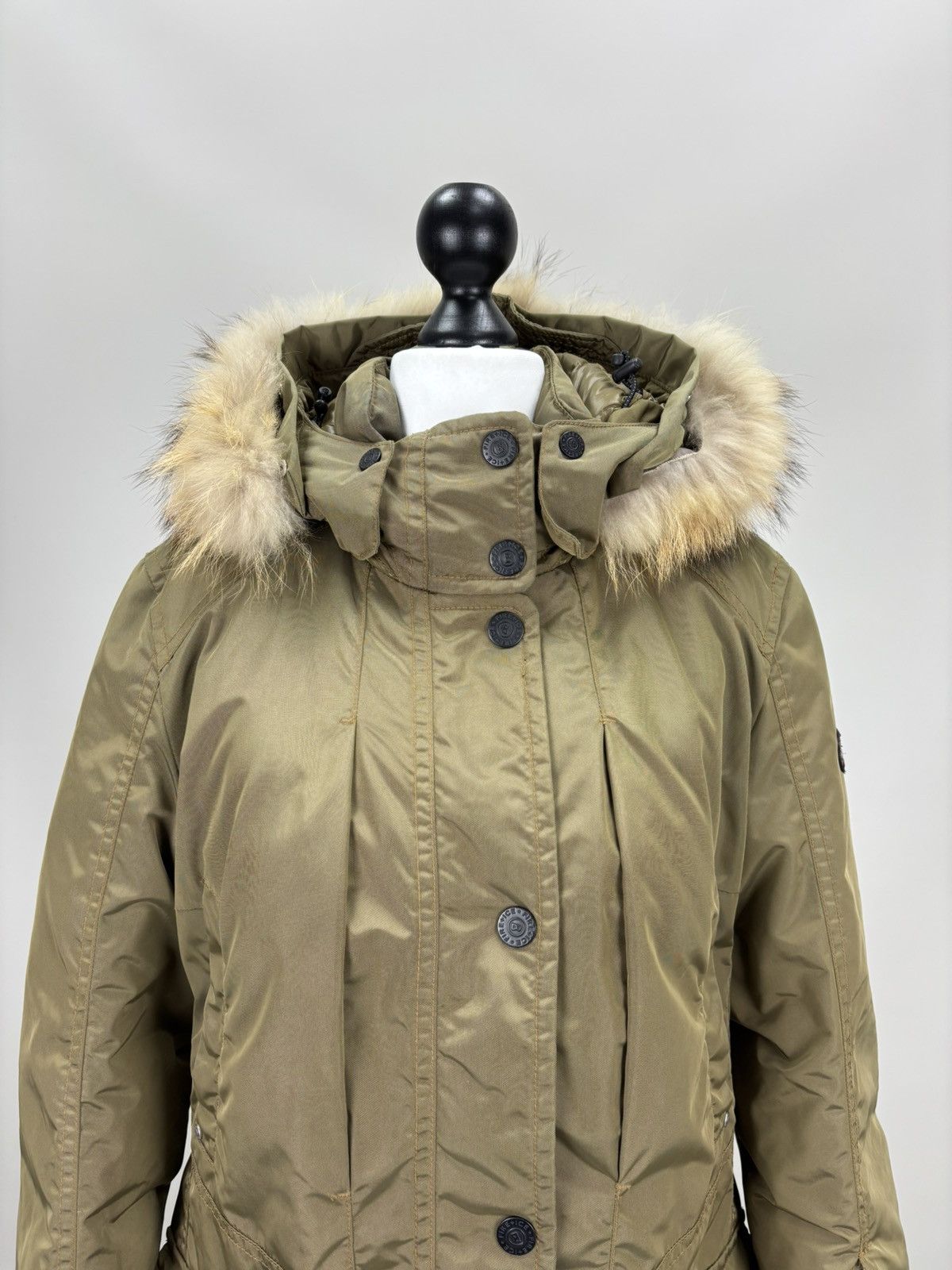 Bogner Womens puffer parka Bogner Fire Ice Size L Color Brown Size L / US 10 / IT 46 - 3 Thumbnail