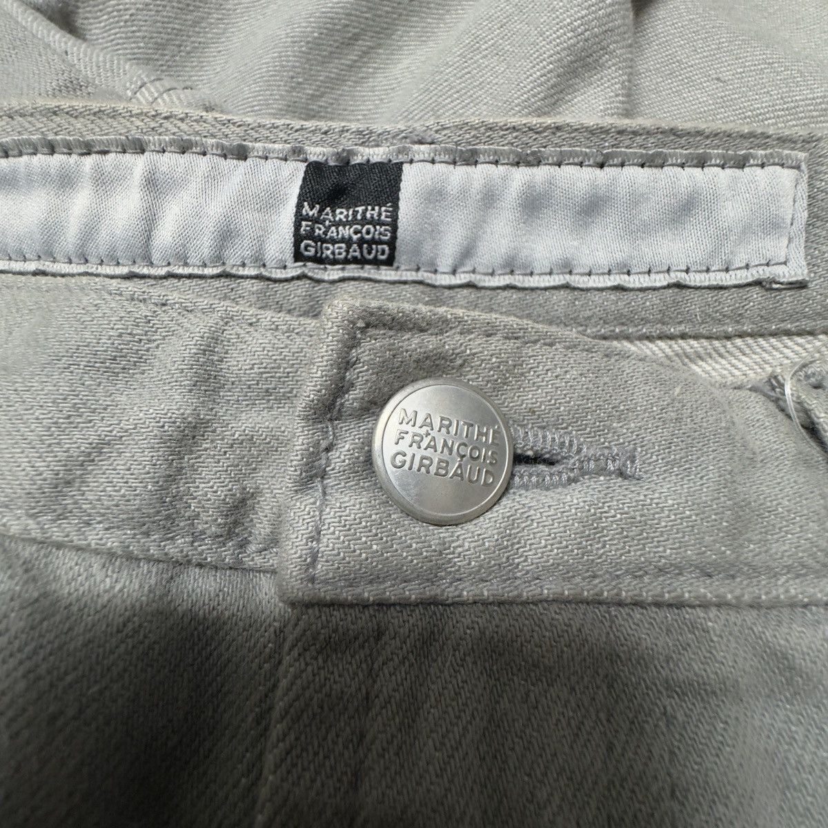 Marithe + Francois Girbaud Marithe Francois Girbaud Denim Double Knee Biker Jeans Size US 28 / EU 44 - 20 Thumbnail