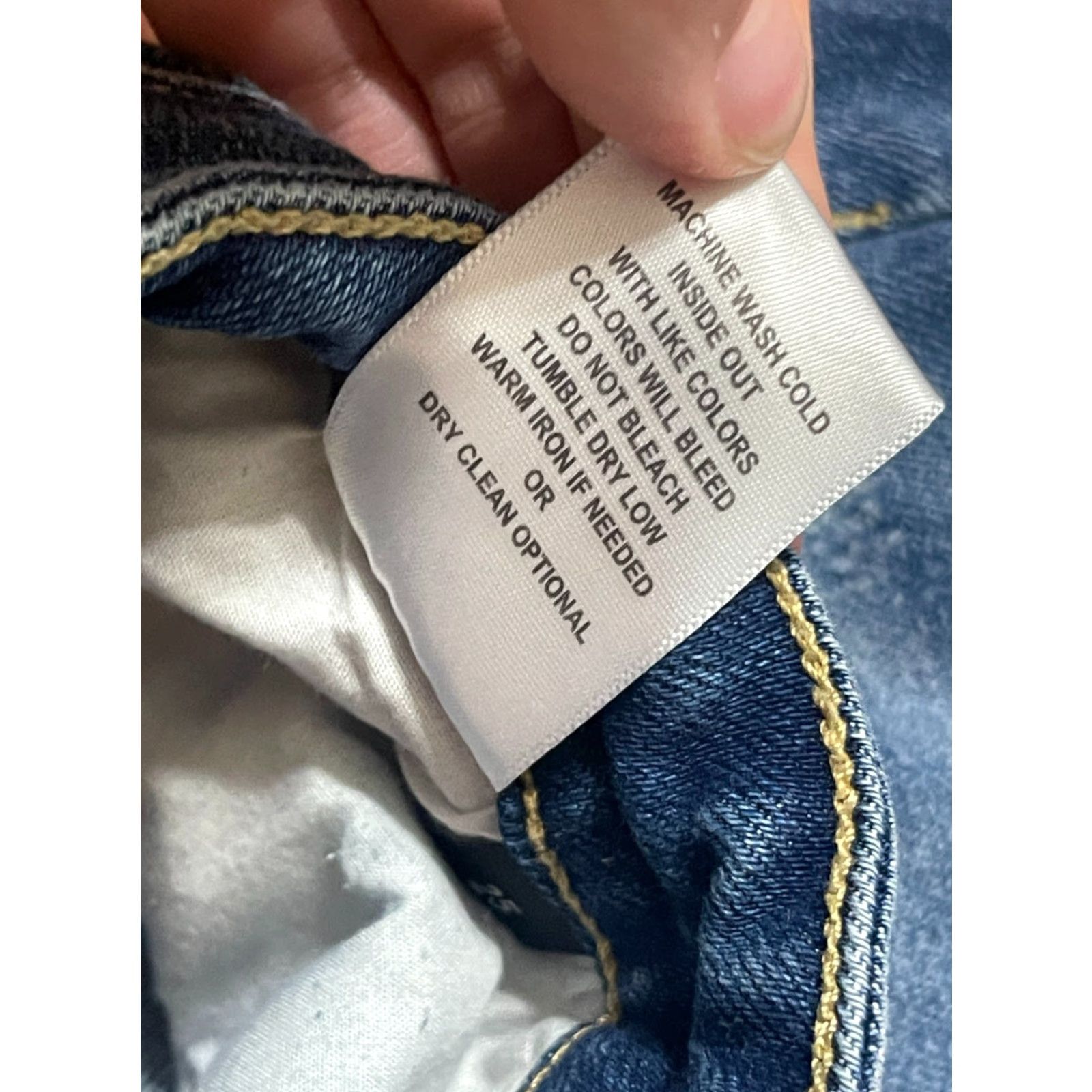 Vintage Bridge by GLY Jeans, Women's Size 24, Blue, Denim, Skinny, Ripped, Distressed, Jeans, 24, Regular, Fall/Spring/Summer, Women Size 42" / US 20 - 6 Thumbnail