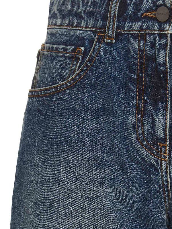 Palm Angels o1y1125 Denim Short in Blue Size 24" / US 00 / IT 34 - 3 Thumbnail