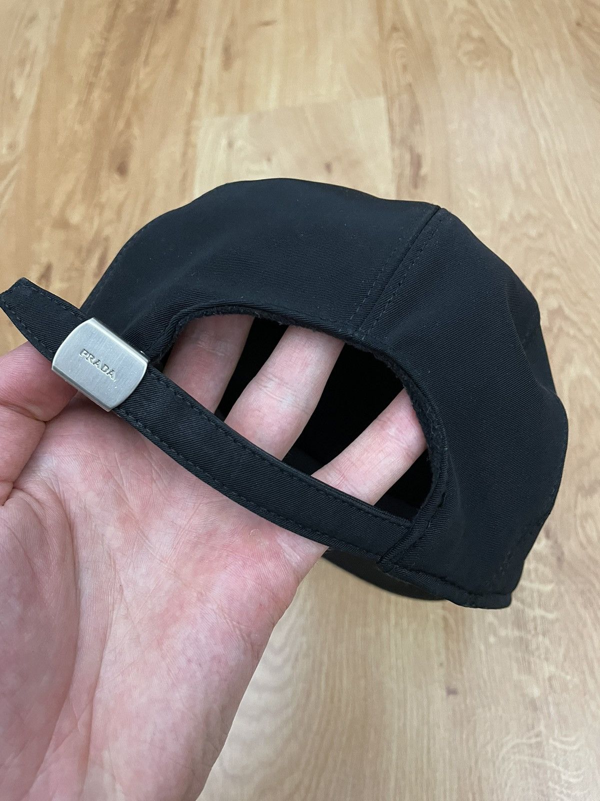 Prada Prada fleece nylon cap Size ONE SIZE - 3 Thumbnail