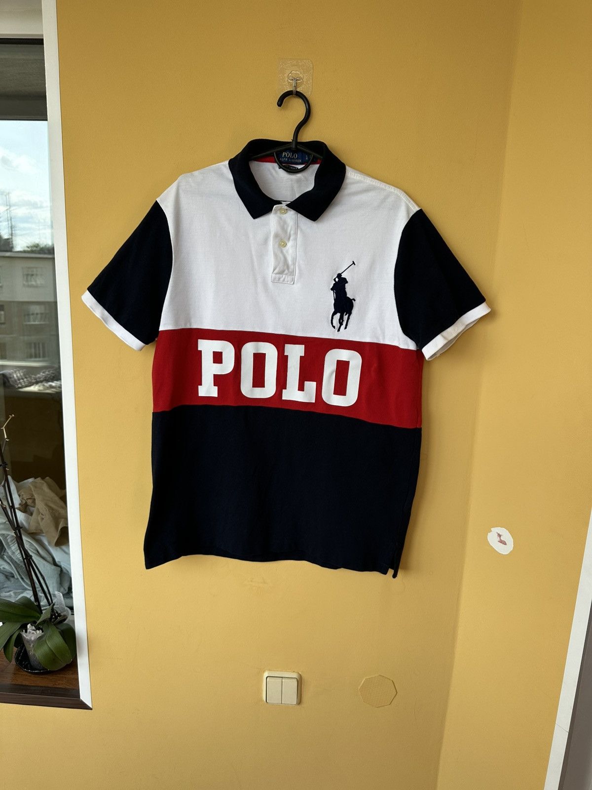 Polo Ralph Lauren Polo Ralph Lauren Shirt Men Red White Blue Big Pony size L Size US L / EU 52-54 / 3 - 1 Thumbnail