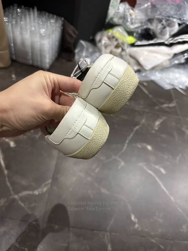 Saint Laurent Paris Saint Laurent Paris White sneakers i Size US 6 / IT 36 - 7 Thumbnail