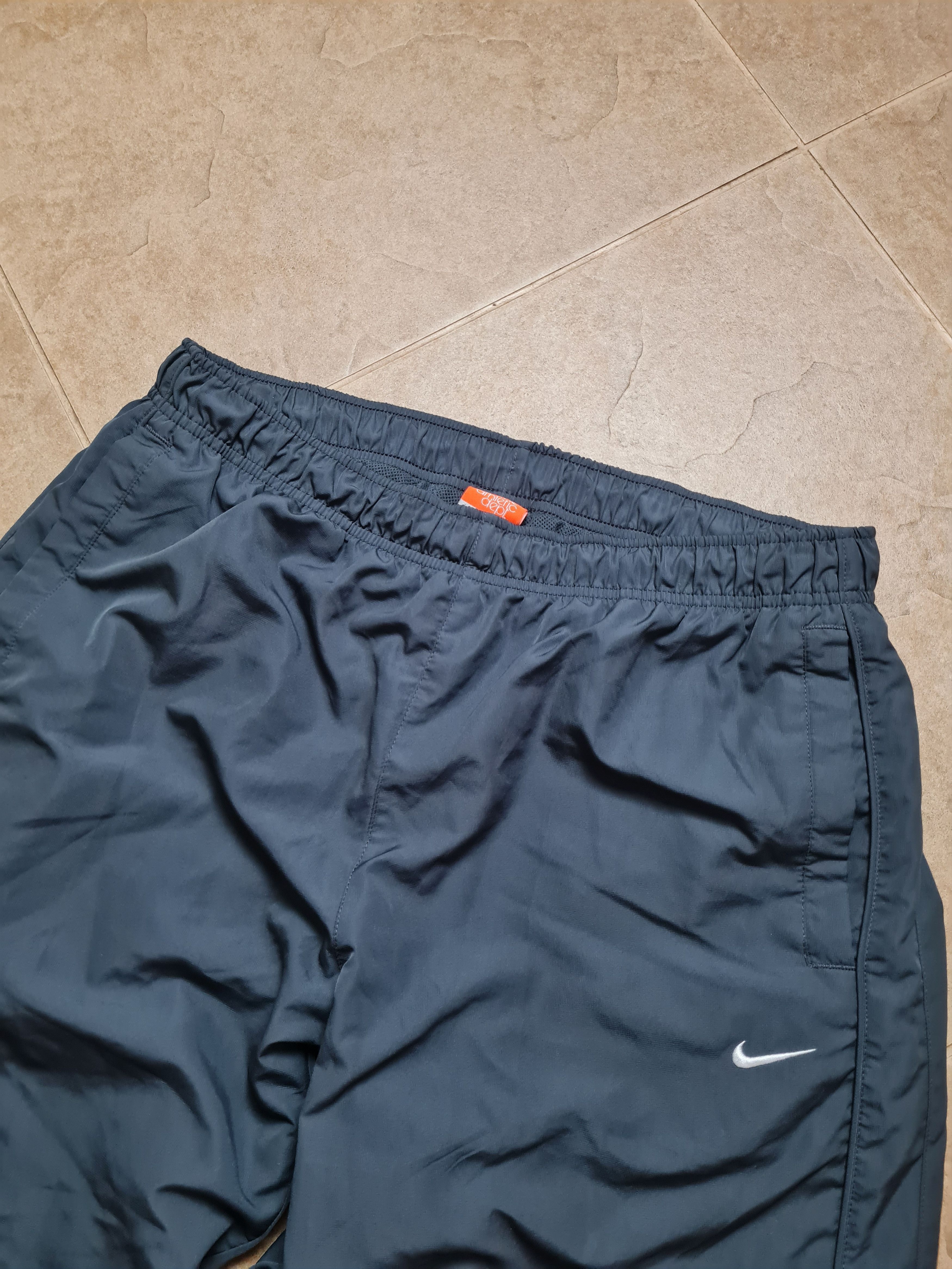 Nike Drill Track Pants Swoosh Y2K Rap TN Nike Nylon Big Logo Size US 34 / EU 50 - 6 Thumbnail