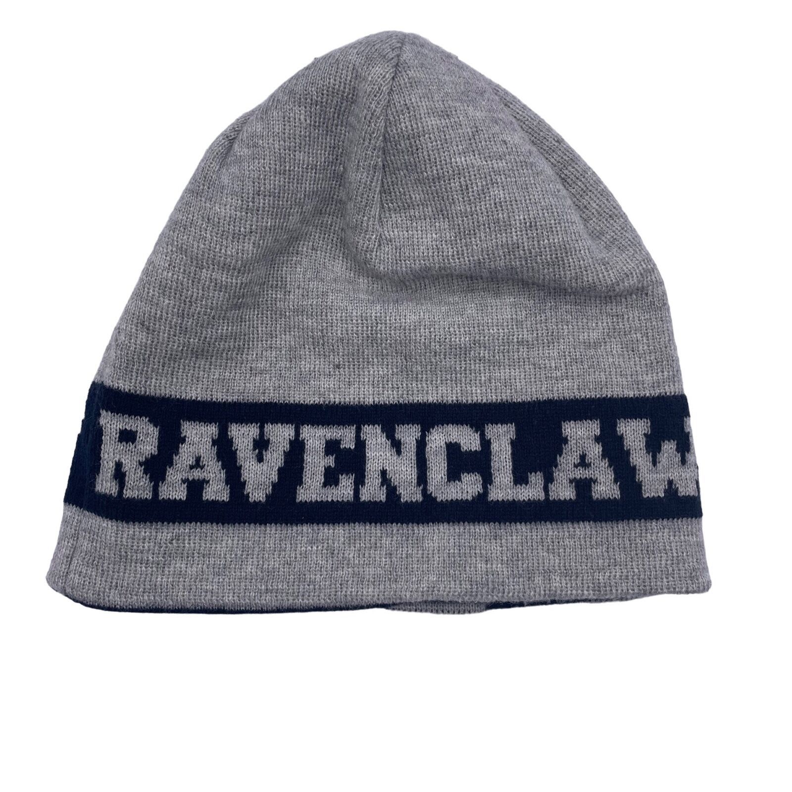 Other Harry Potter Ravenclaw Reversible Winter Beanie Gray Size ONE SIZE - 1 Thumbnail