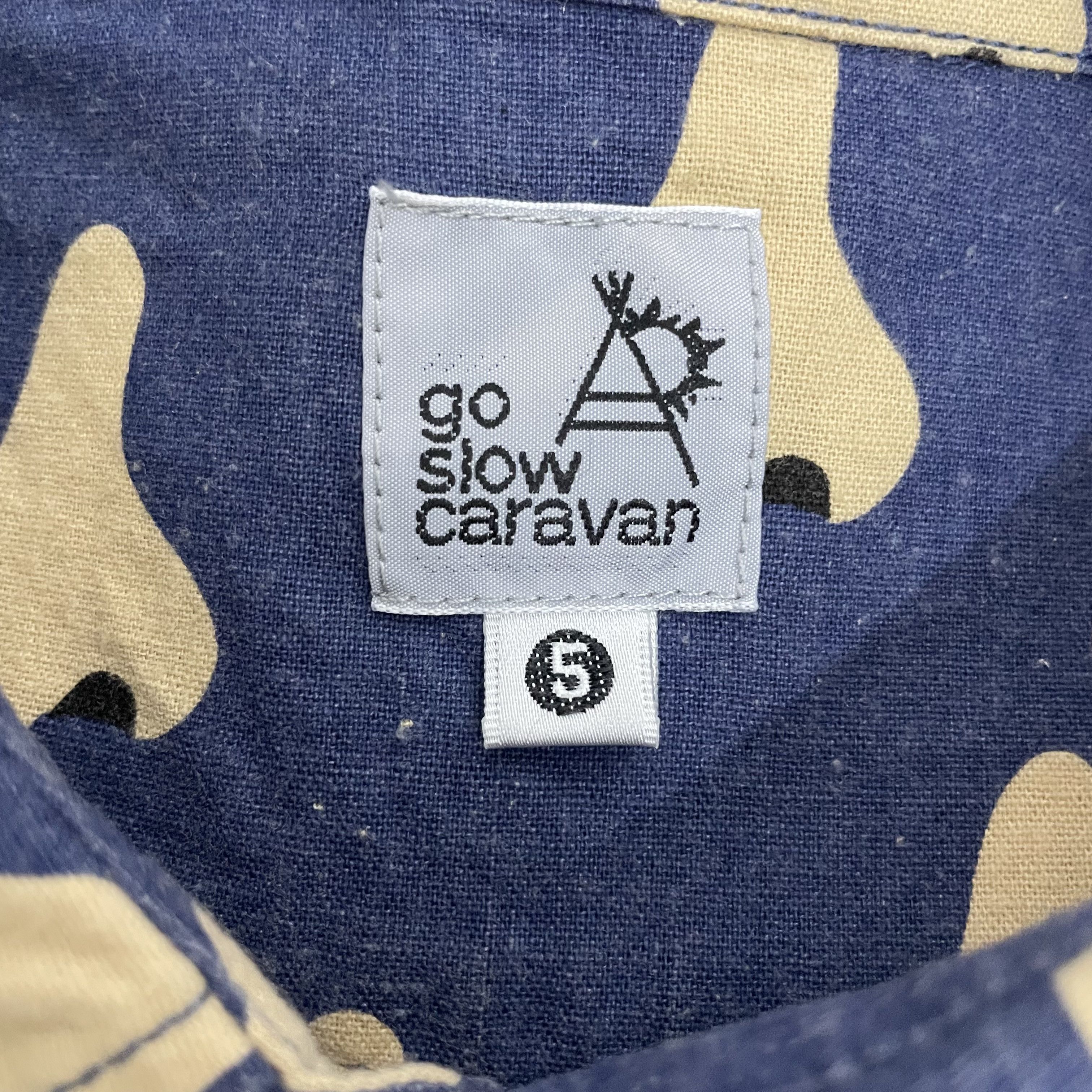 Japanese Brand × go slow caravan ⭐️SALE⭐️ [L] GO SLOW CARAVAN NOSE COTTON SHIRT Size US L / EU 52-54 / 3 - 4 Thumbnail