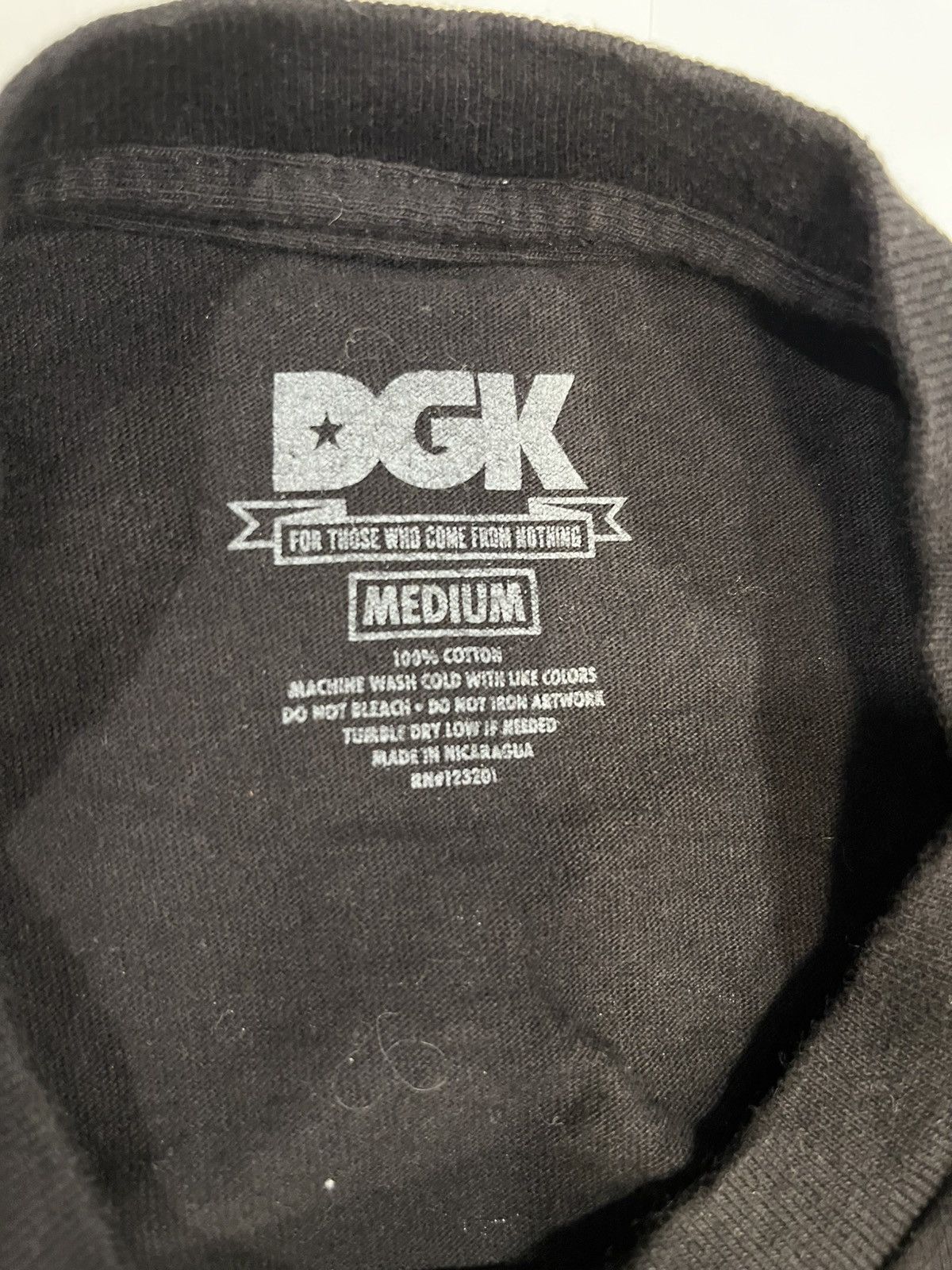 DGK DGK For Those Who Come From Nothing Black T-Shirt - Medium Size US M / EU 48-50 / 2 - 7 Thumbnail