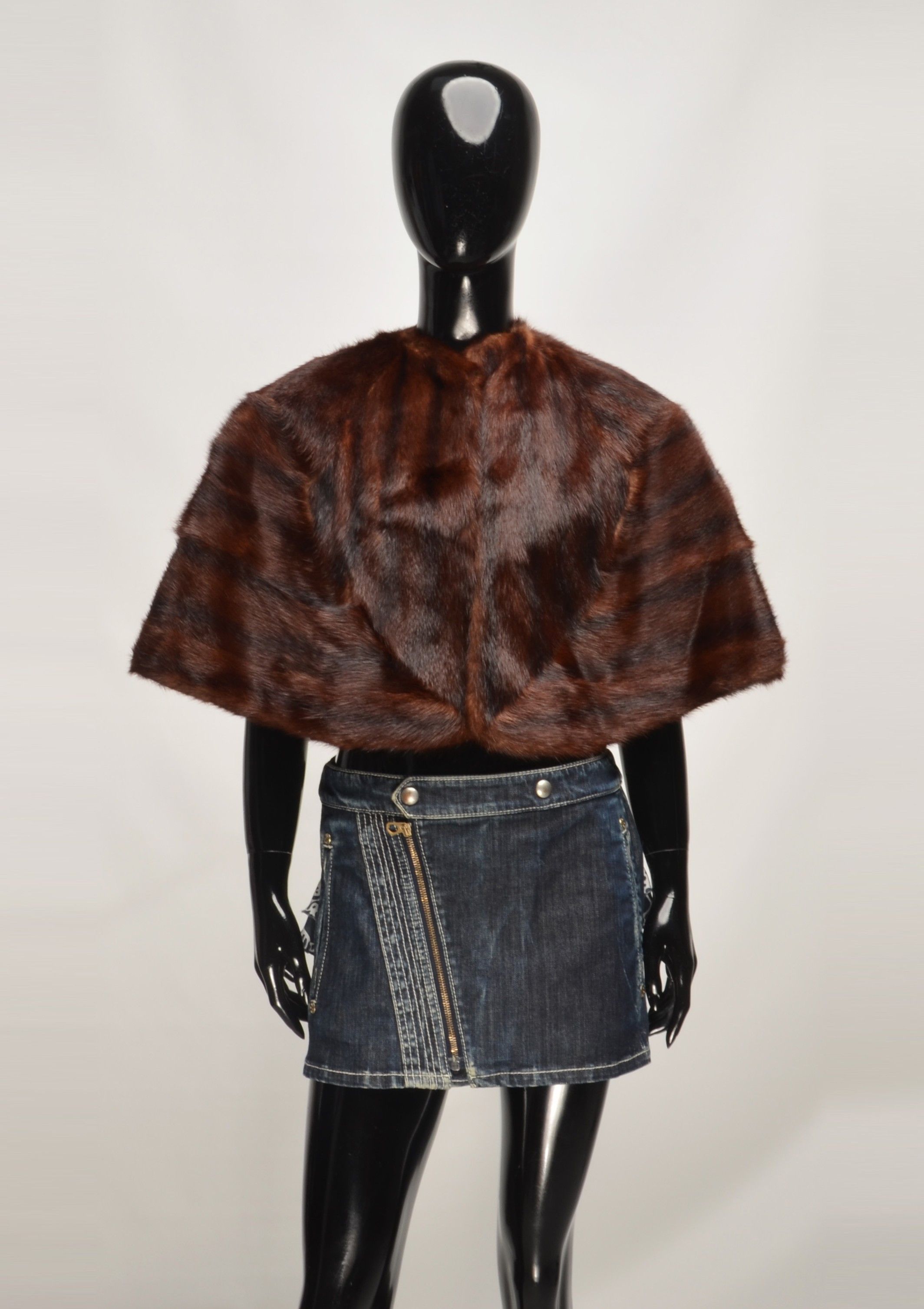 Vintage Vintage M. Michaels Furriers Real Mink Capelet Bolero Size ONE SIZE - 1 Thumbnail
