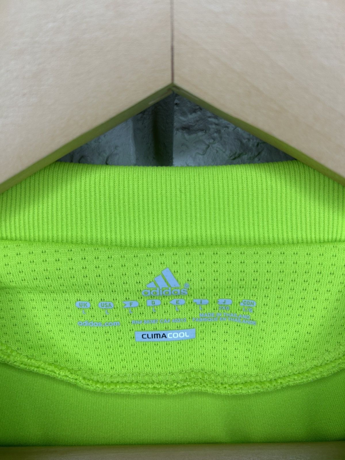 Adidas Adidas Chelsea 2010 Long Sleeve Goalkeeper Jersey Size US L / EU 52-54 / 3 - 10 Thumbnail