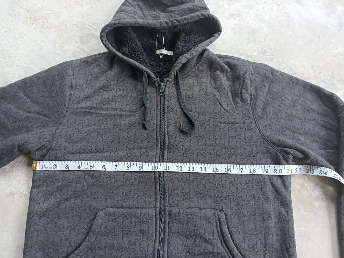 GU GU X Skull Monogram fauxfur hoodie Size US L / EU 52-54 / 3 - 17 Thumbnail