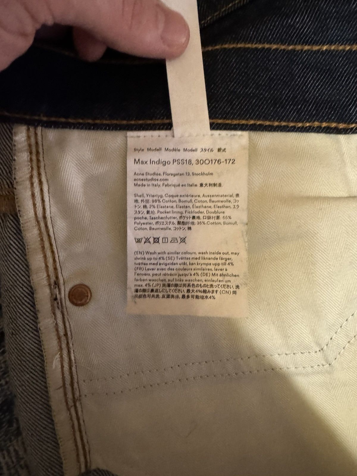 Acne Studios Acne Studios jeans Size US 31 - 6 Thumbnail