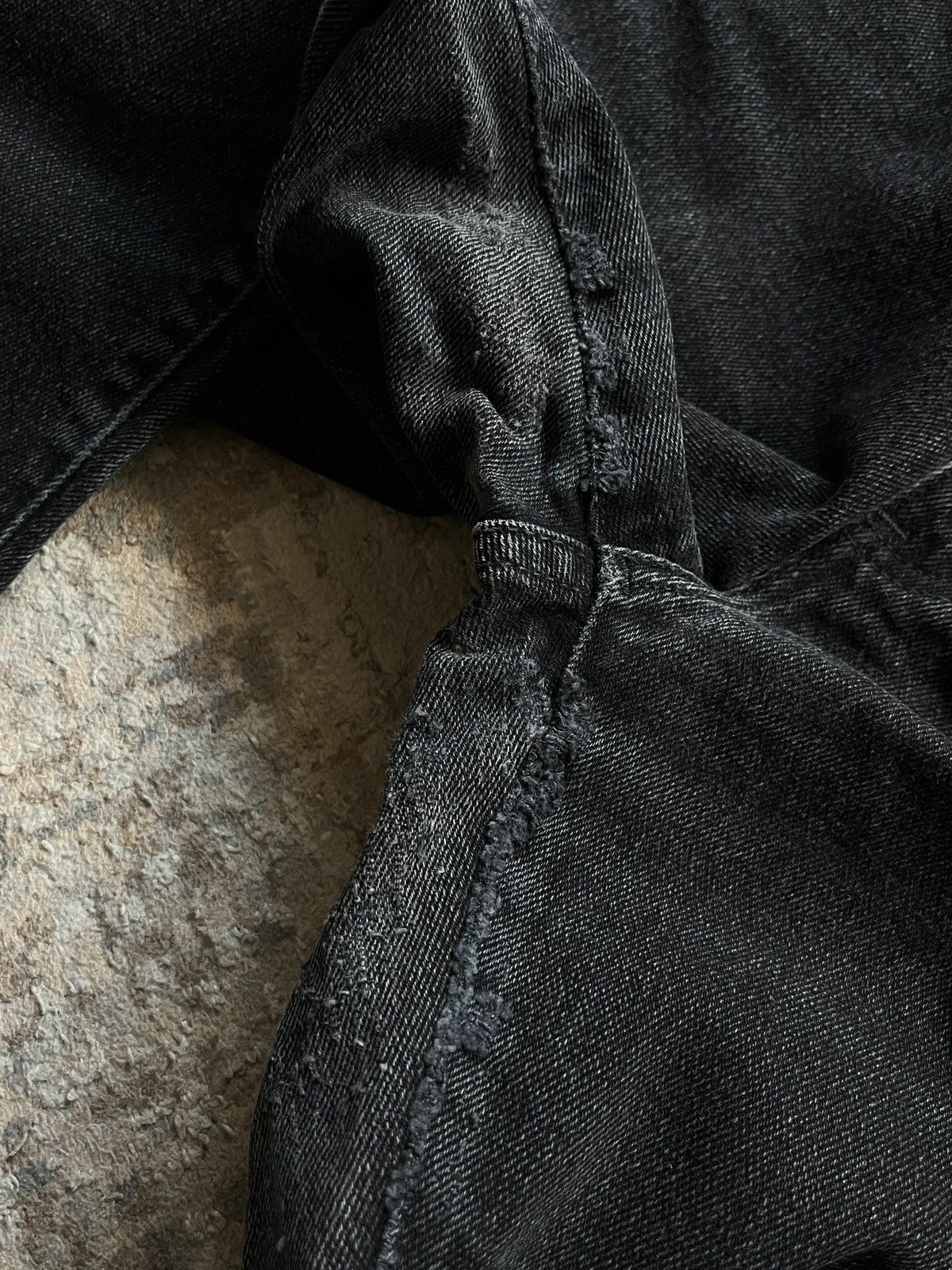 Levi's Levi’s 805 Vintage 1996 Sz W 27 L 34 Black Denim Jeans Size 27" / US 4 / IT 40 - 9 Thumbnail