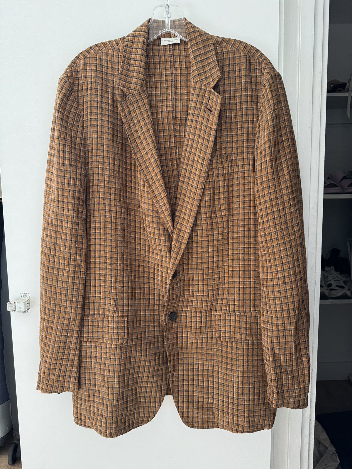 Dries Van Noten Dries van Noten linen suit Size 50R - 1 Thumbnail