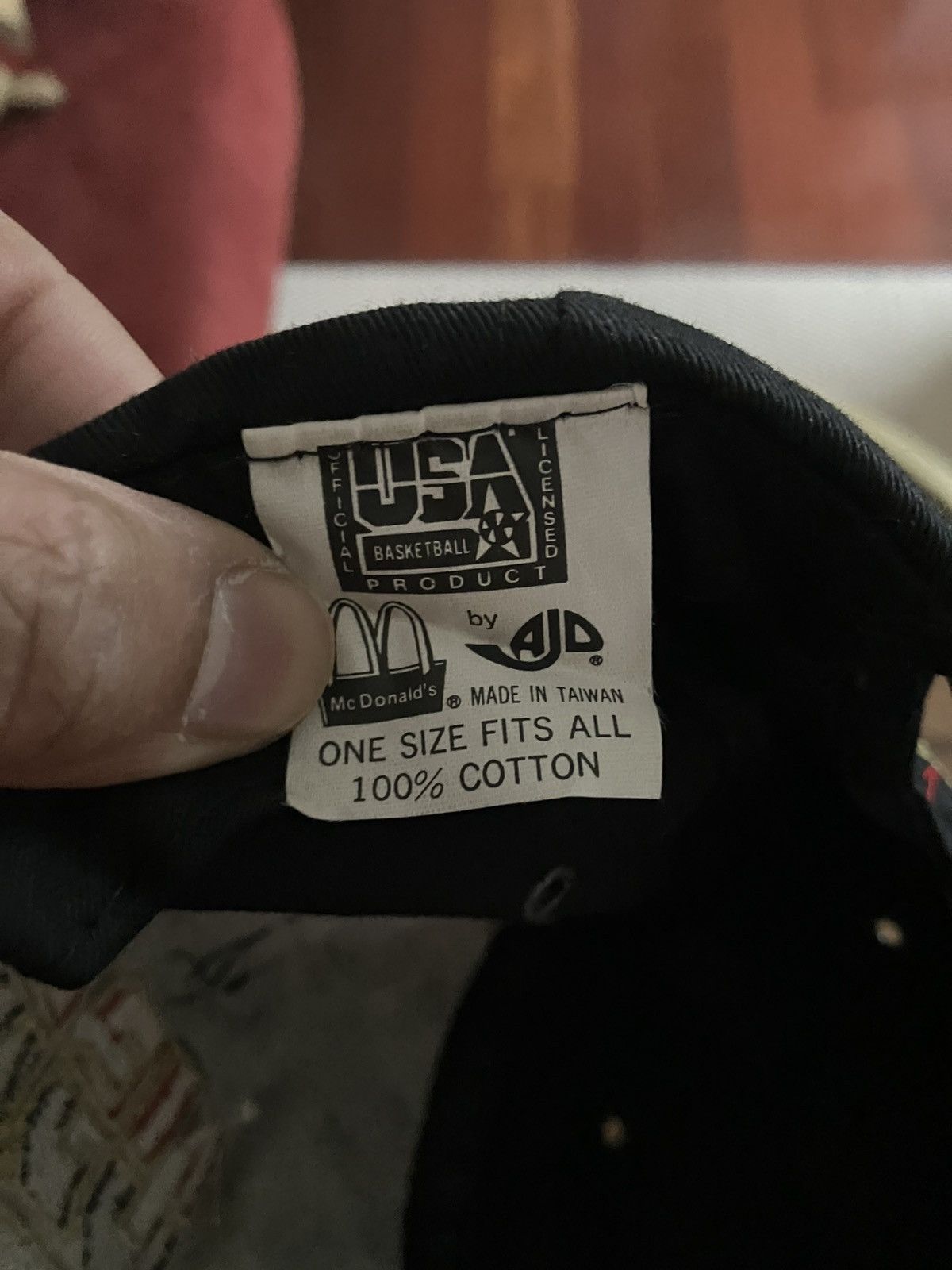 Vintage Vintage USA Basketball Hat Cap Snap Back Dream Team 1992 Size ONE SIZE - 4 Thumbnail