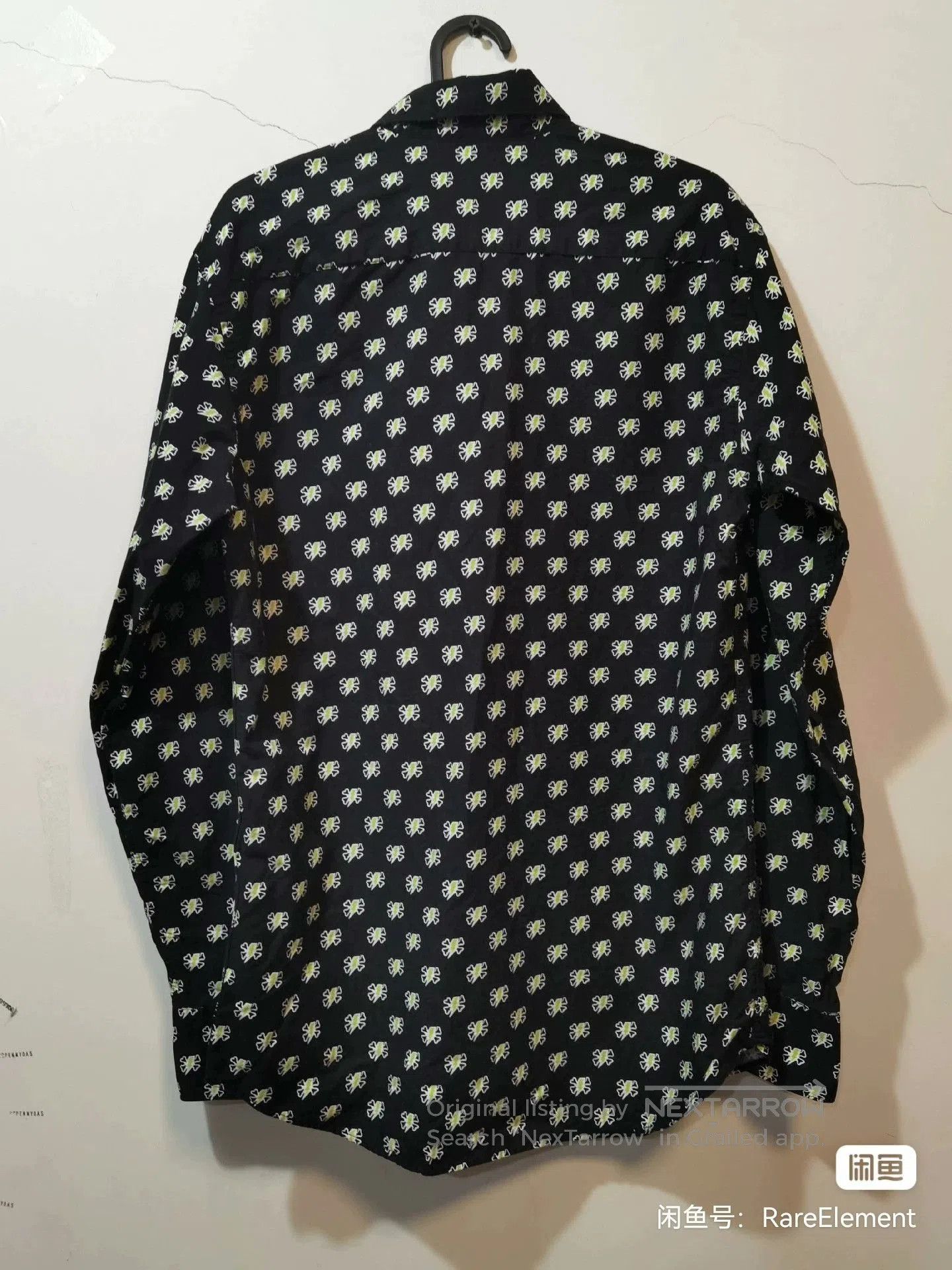 Undercover Undercover 01SS Vintage Bone Lightning Shirt. Size US M / EU 48-50 / 2 - 2 Thumbnail