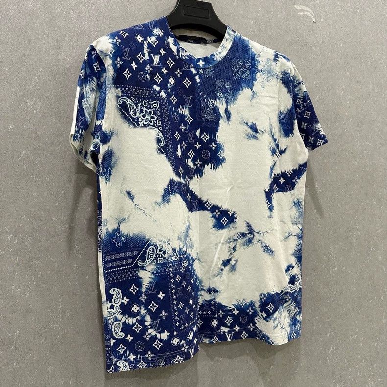 Louis Vuitton Louis Vuitton Tie-dyed short sleeves with cashew flower sh Size US S / EU 44-46 / 1 - 3 Thumbnail