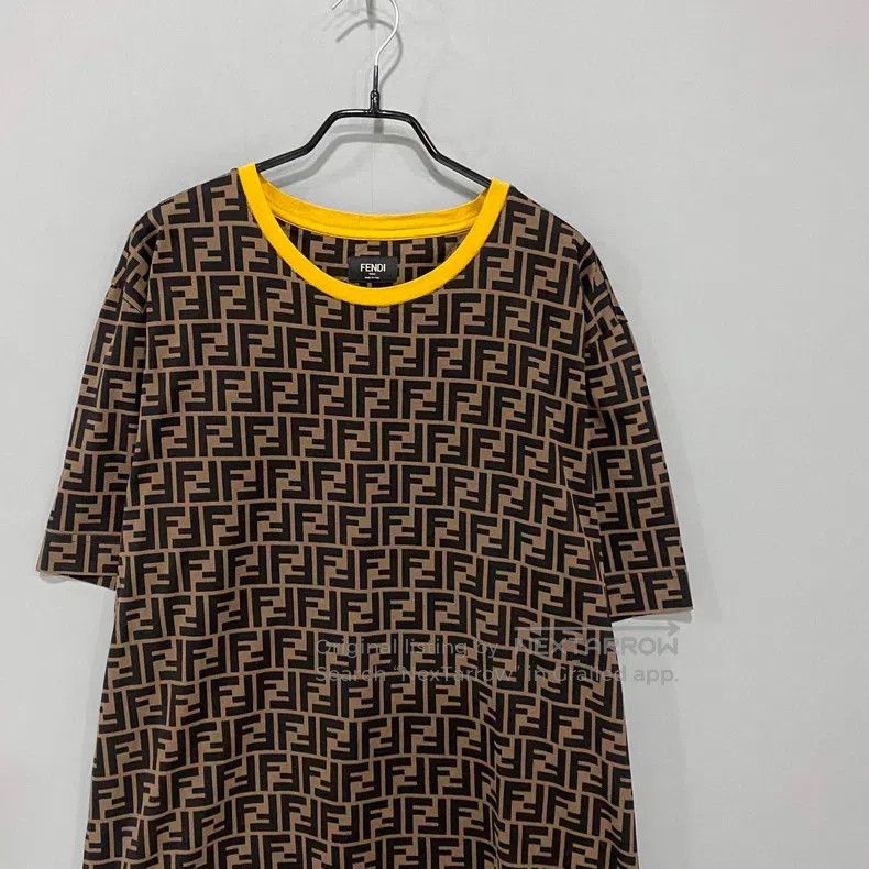 Fendi Fendi Loose Fit All-over Printed Short Sleeve Size US L / EU 52-54 / 3 - 2 Thumbnail
