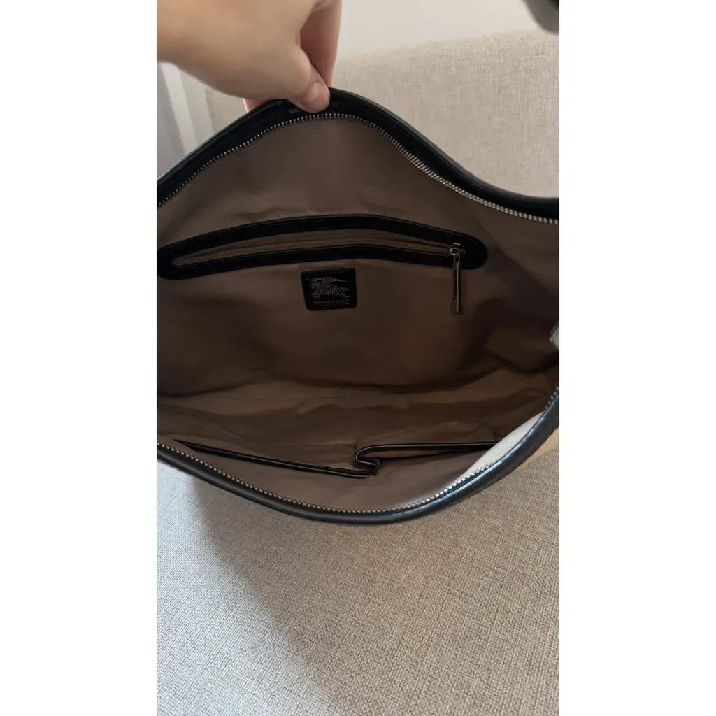 Burberry Burberry Multicolor Leather Supernova Check Hobo Bag Size ONE SIZE - 10 Thumbnail