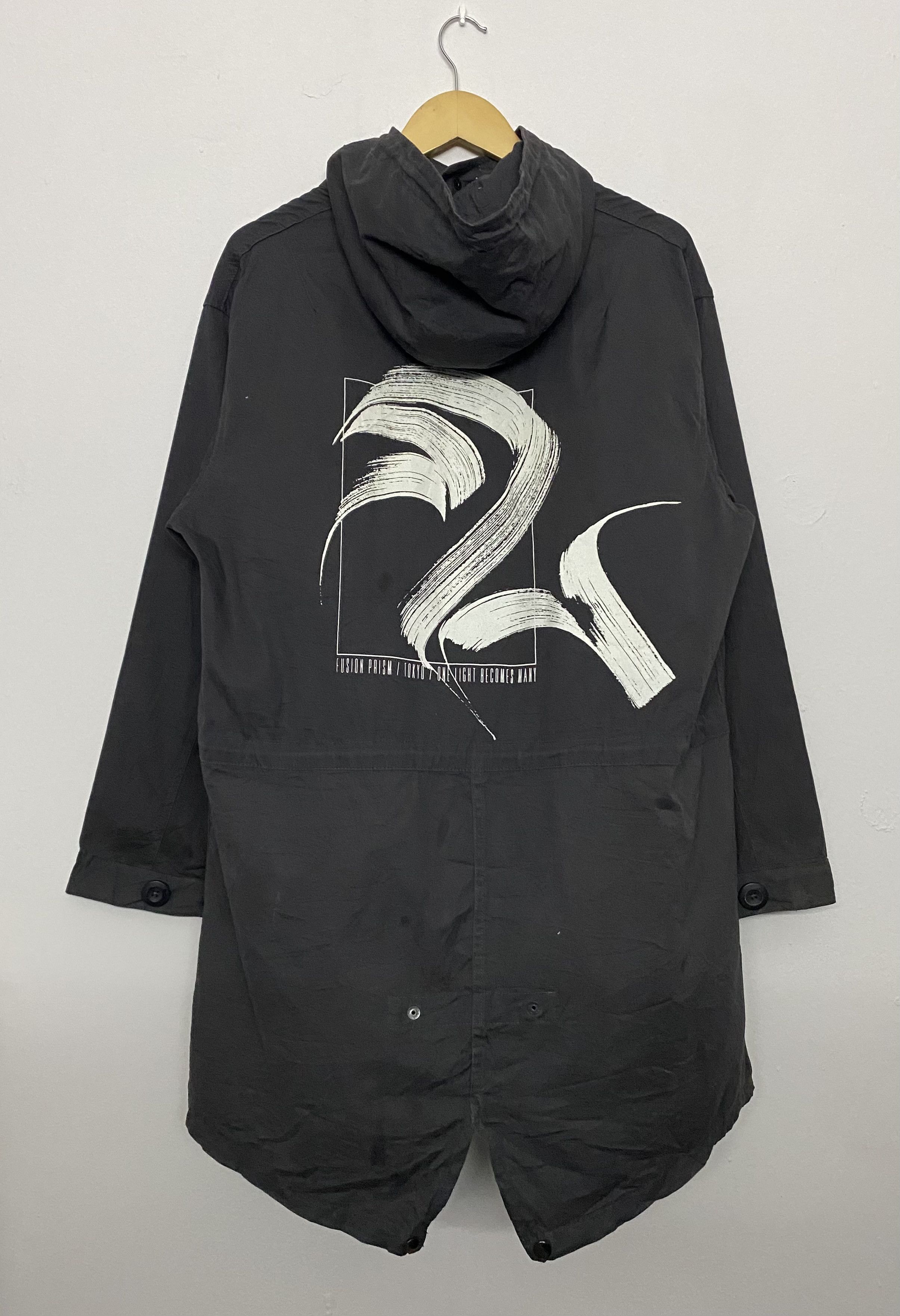 GU Artwork Aerosyn-Lex Mestrovic X GU Hoodie Trench Coat Jacket Size US M / EU 48-50 / 2 - 2 Thumbnail