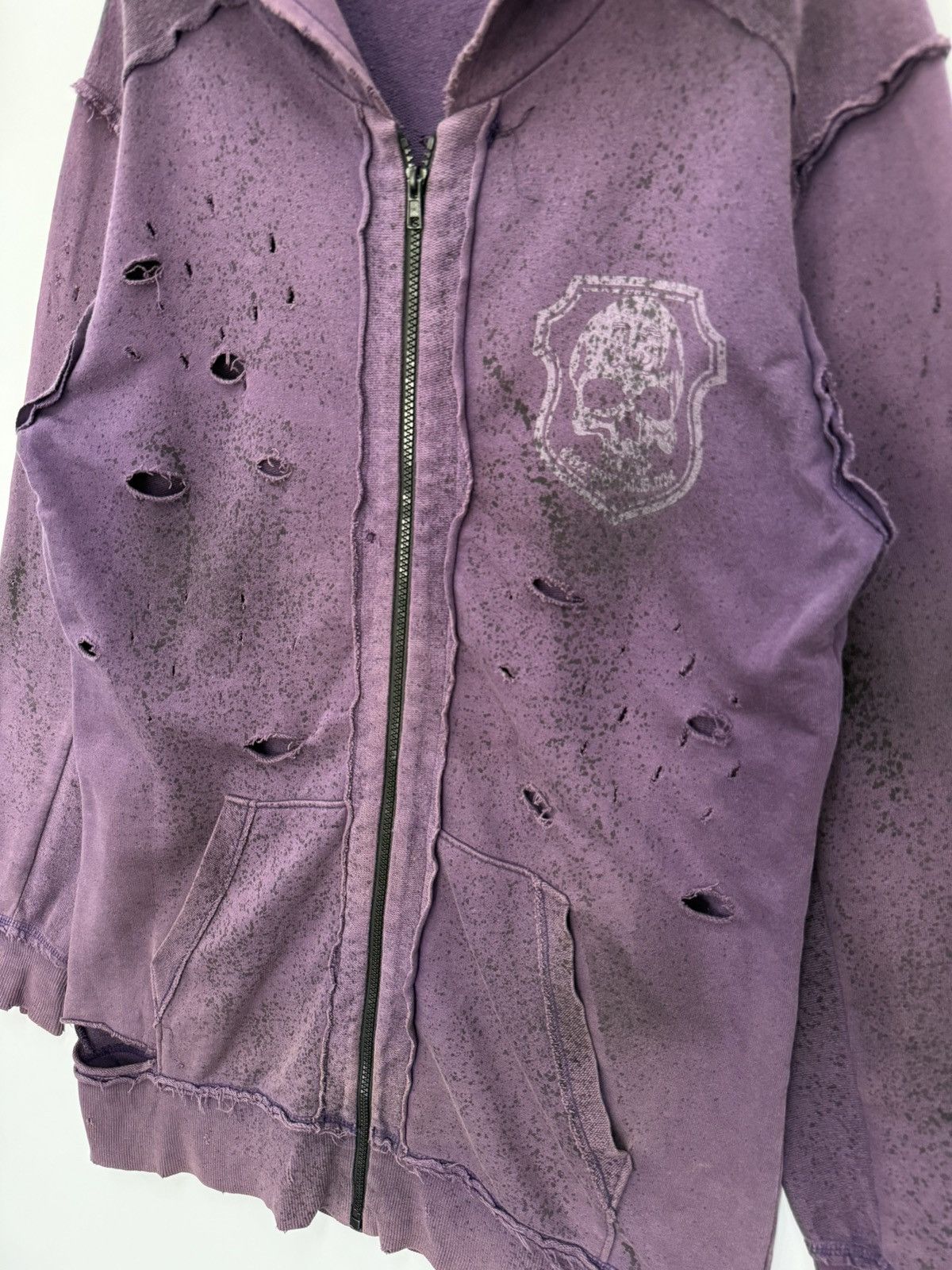 Sex Pot ReVeNGe 🔥 Sex Pot Revenge Punk Trash skull Hoodie Long Sweat zippy Size M / US 6-8 / IT 42-44 - 5 Thumbnail