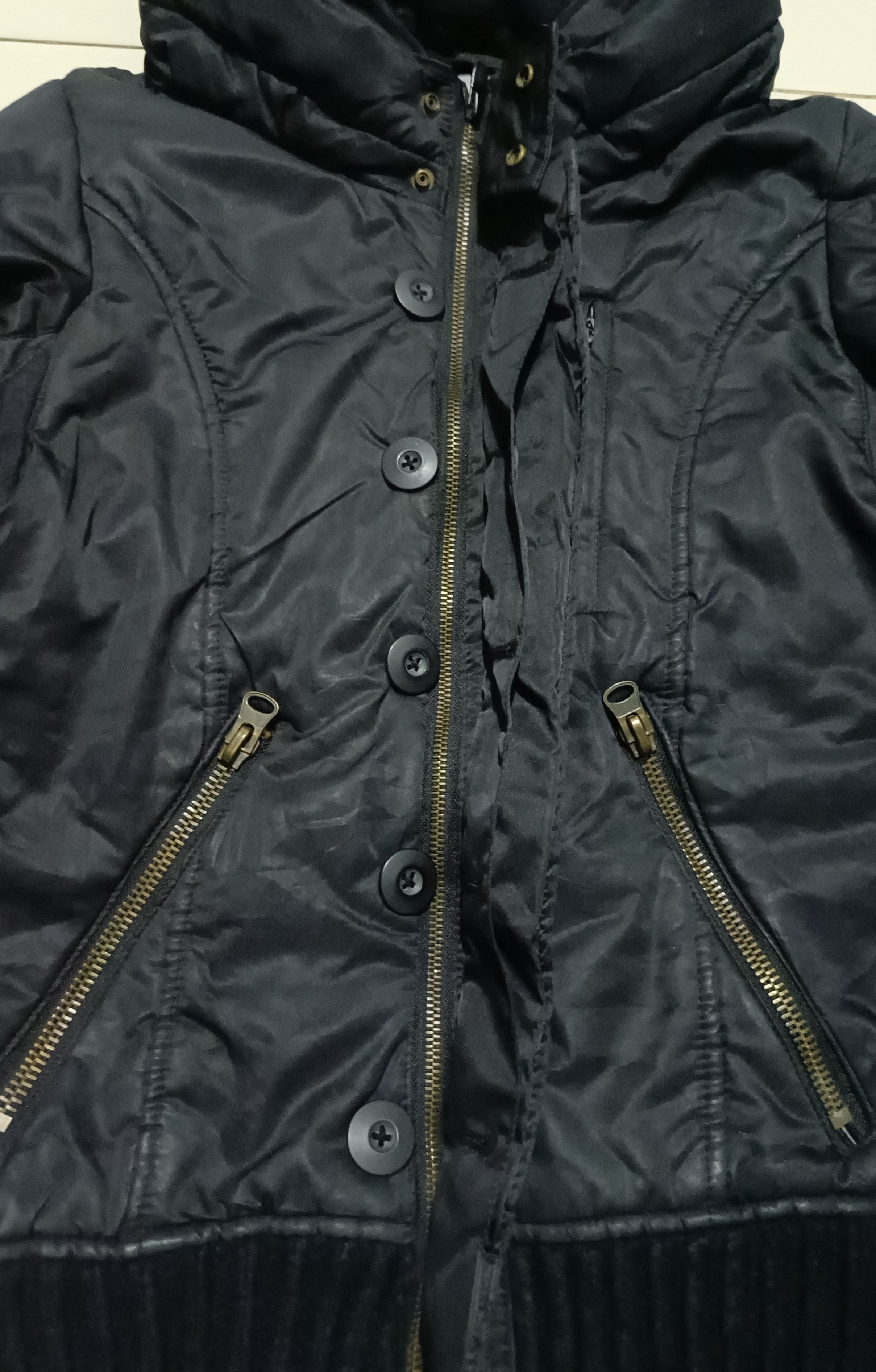 Le Grande Bleu (L.G.B.) GOA Bono Bondage Bikers Hooded Nyalon Jacket Style Size US M / EU 48-50 / 2 - 6 Thumbnail