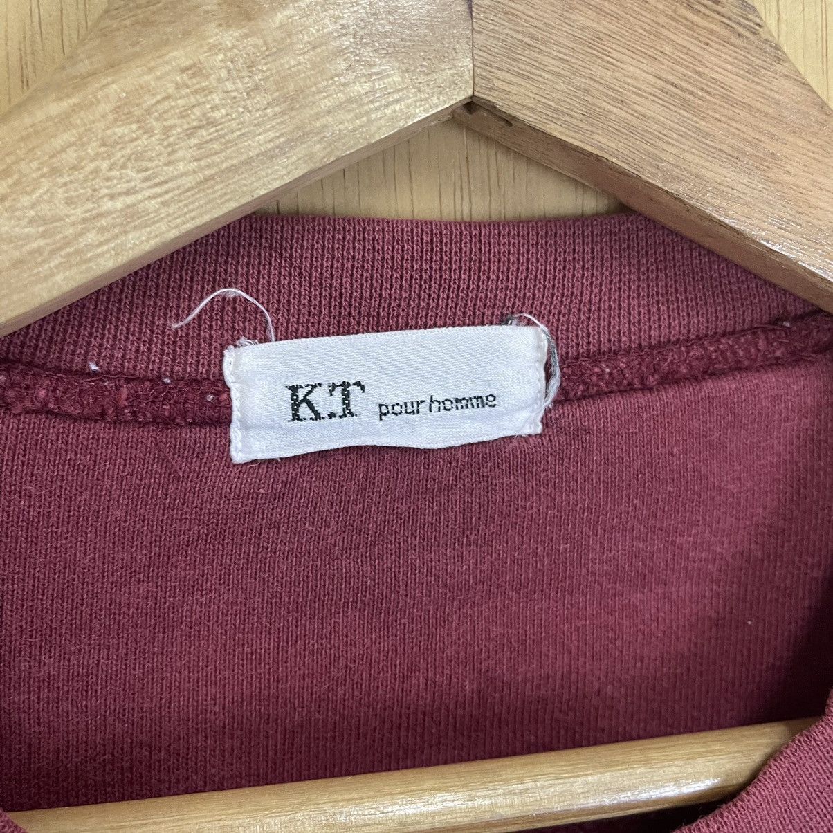 Japanese Brand Kt Pour Homme by Five Foxes Co Ltd Crewneck Sweatshirt Size US L / EU 52-54 / 3 - 10 Thumbnail