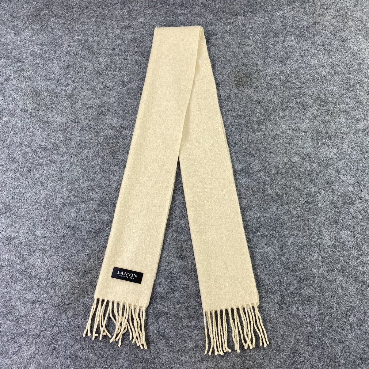Lanvin × Vintage Lanvin Muffler / Scarf / Neckwear-K062 Size ONE SIZE - 2 Thumbnail