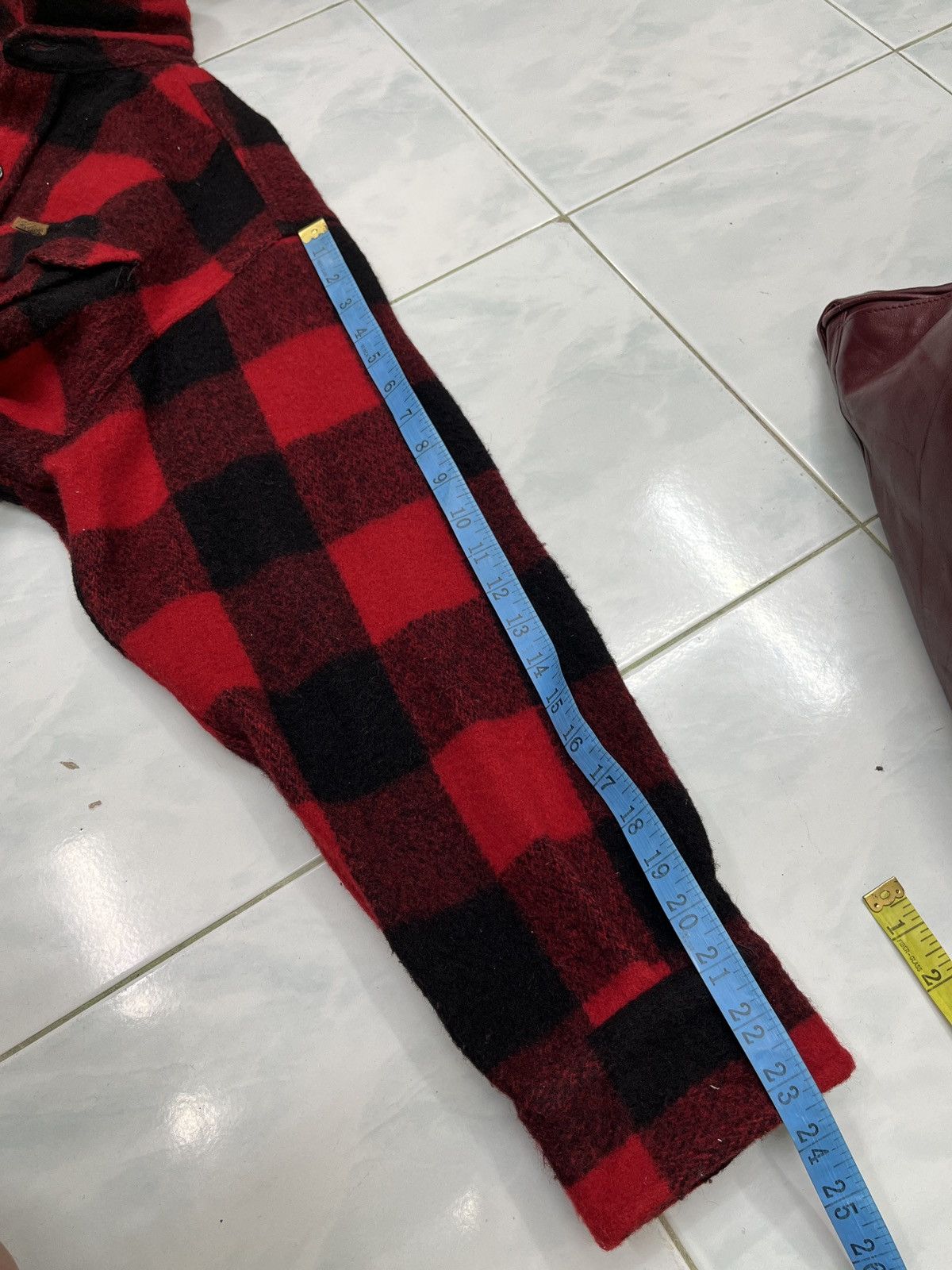 Vintage × Woolrich Woolen Mills 🔥🔥🔥STEALS VTG WOOLRICH RED TARTAN FLANEL/JACKET SHIRTS Size US L / EU 52-54 / 3 - 12 Thumbnail