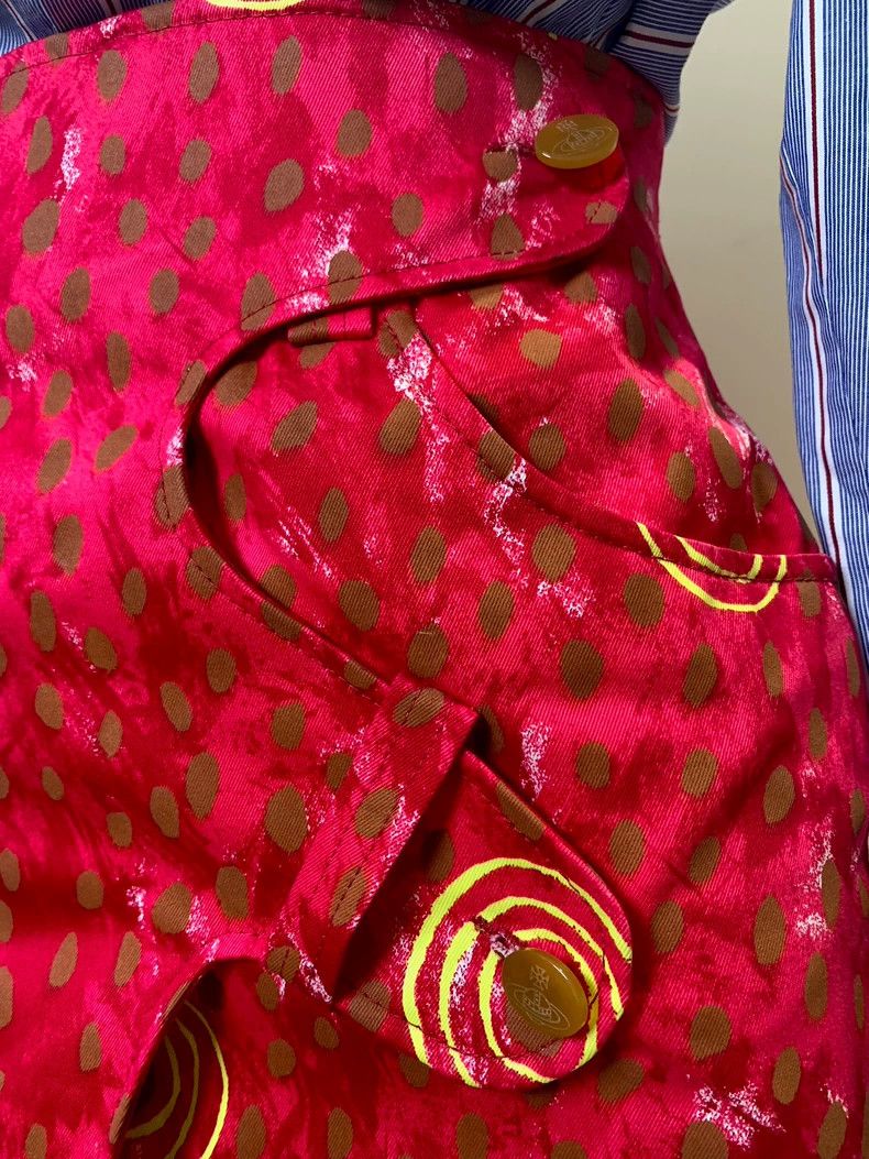 Vivienne Westwood Vivienne Westwood Red Alien Bun Skirt Size 25" / US 0 / IT 36 - 5 Thumbnail