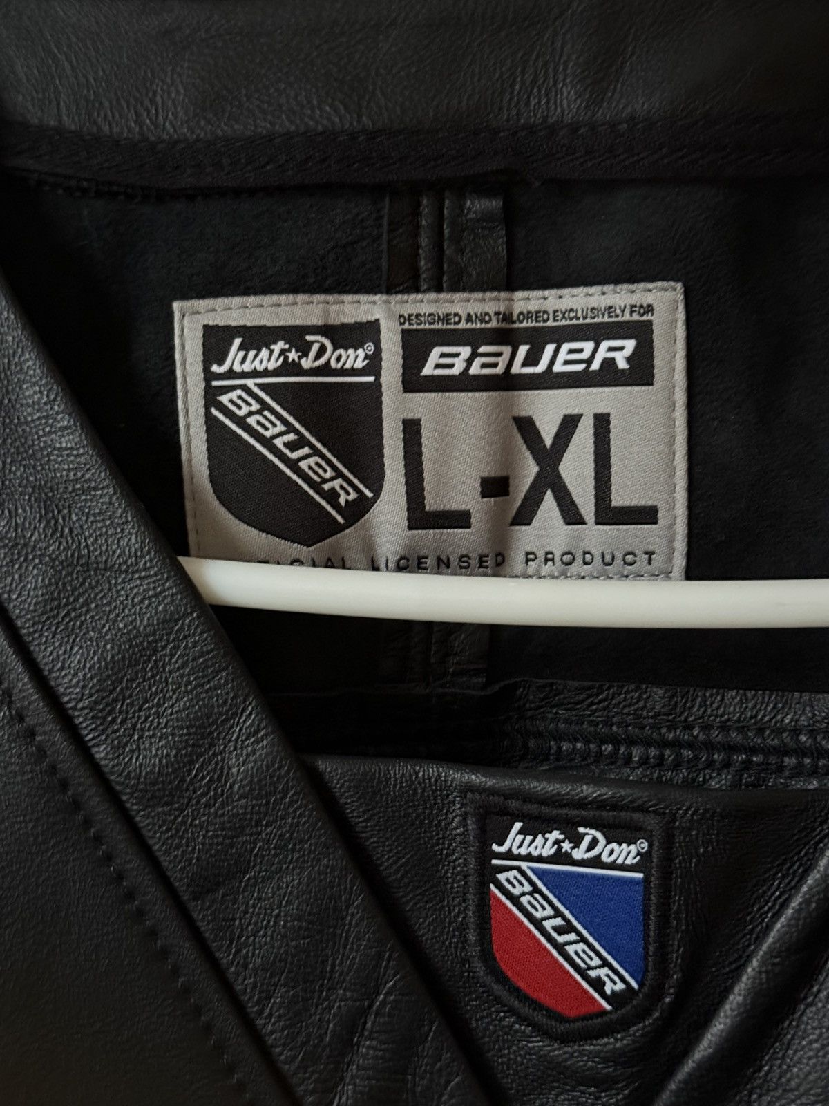 Just Don Just Don x Bauer Leather Hockey Jersey Size US L / EU 52-54 / 3 - 5 Thumbnail