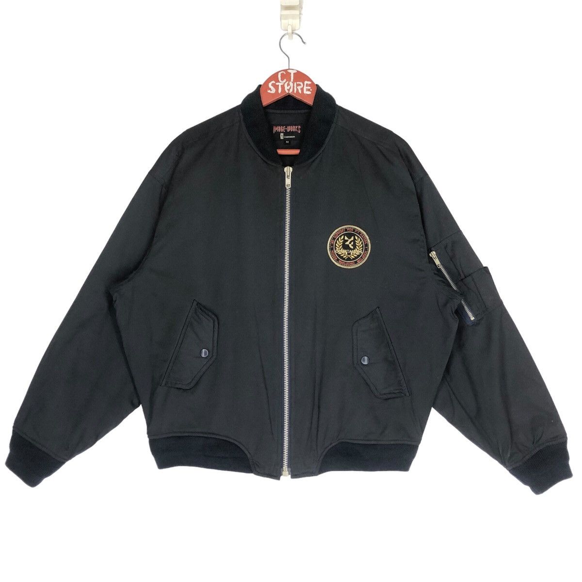 Malcolm McLaren × Vintage Vintage F-1 Racing Courtaulds Bomber Jacket Size M Size US M / EU 48-50 / 2 - 2 Thumbnail