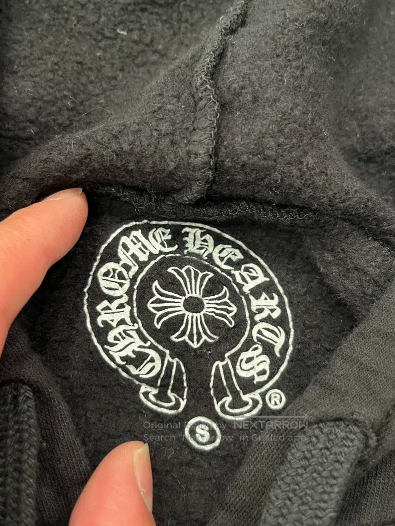 Chrome Hearts CHROME HEARTS Size S Black zip-up hoodie Size US S / EU 44-46 / 1 - 4 Thumbnail