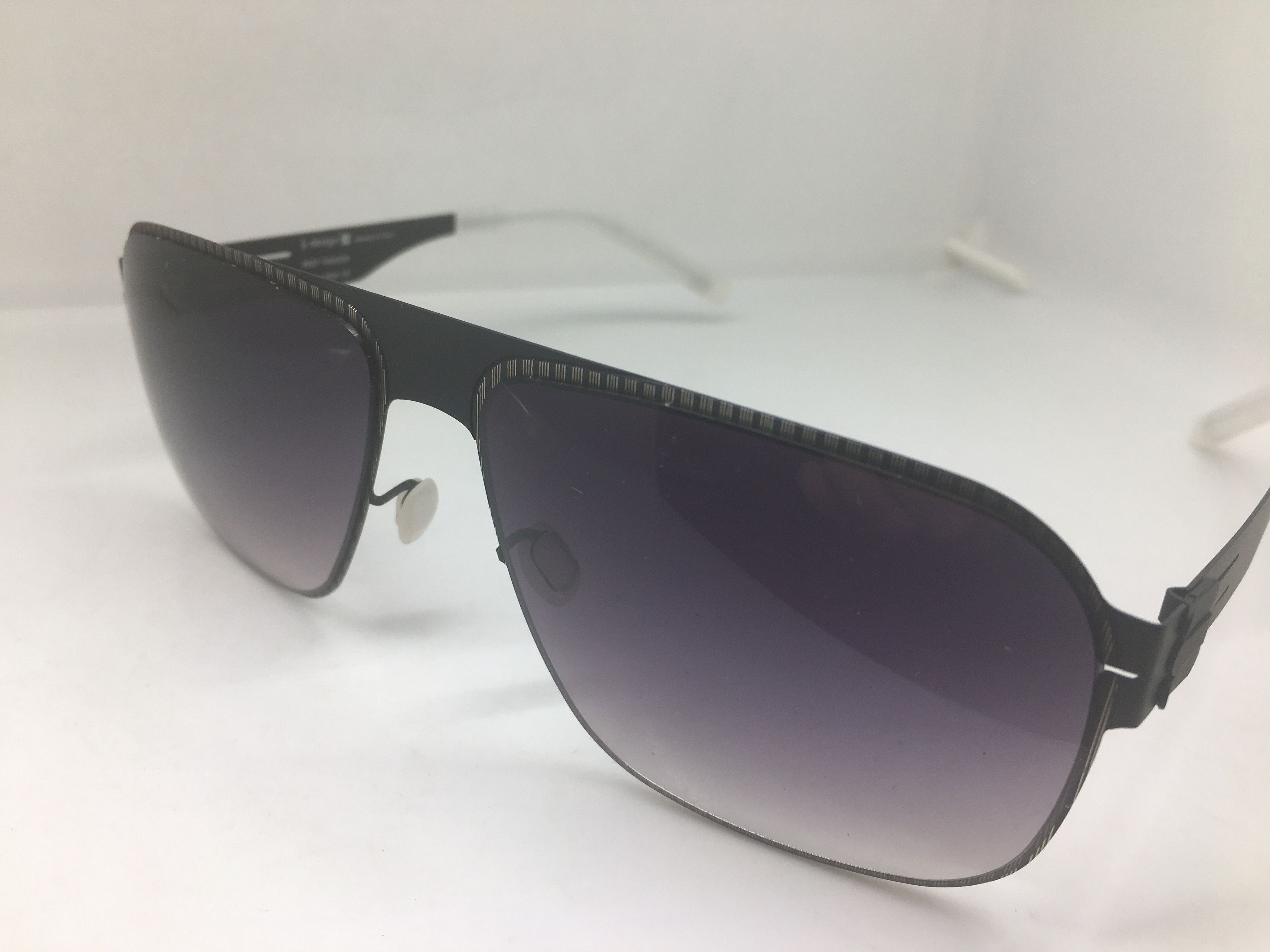 Other idesign Matte Black Alloy Aviator Sunglasses Frame Pilot Size ONE SIZE - 3 Thumbnail