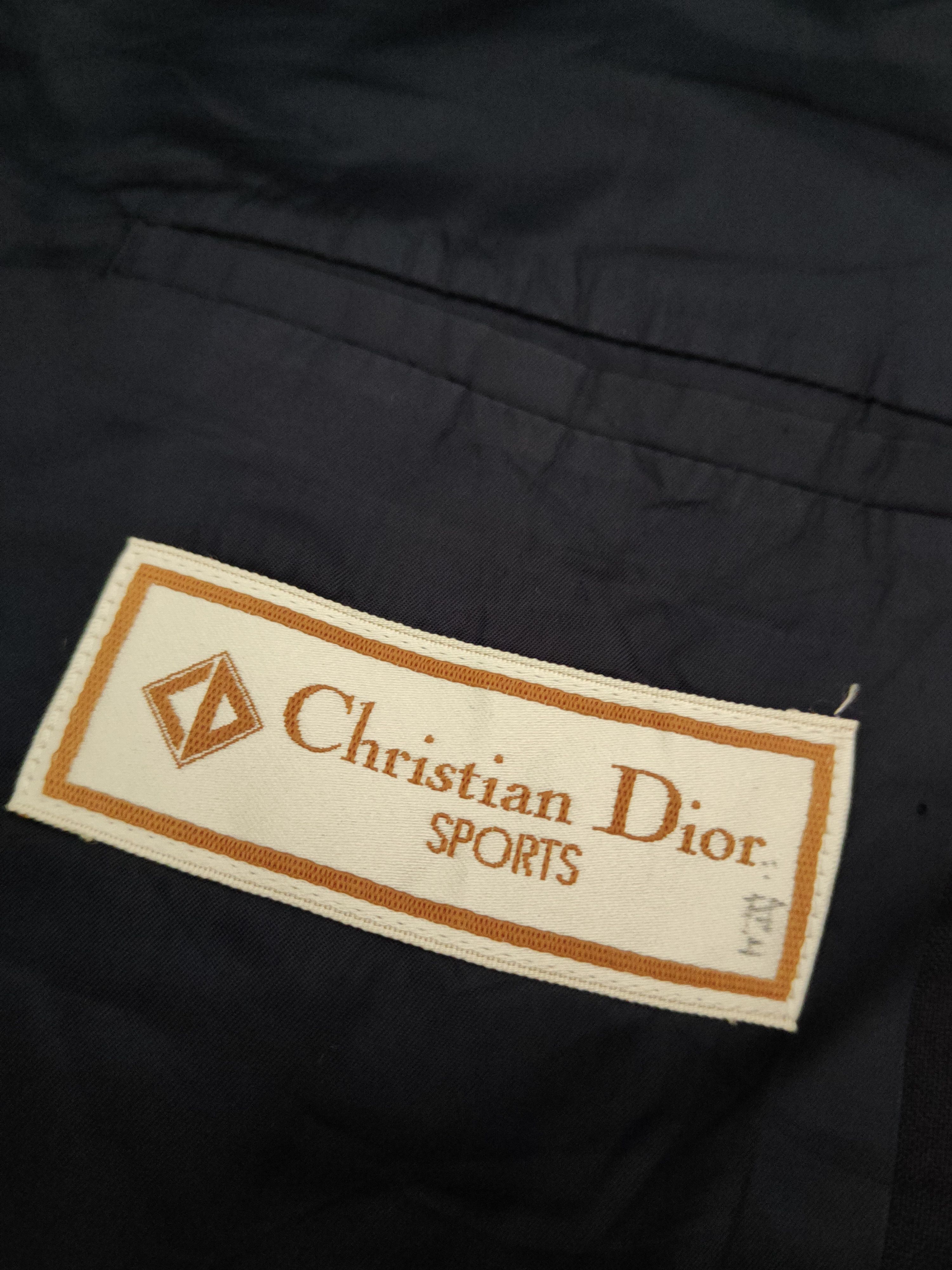 Christian Dior Monsieur DL Christian Dior Sports Navy Blazers #1386 Size US L / EU 52-54 / 3 - 13 Thumbnail