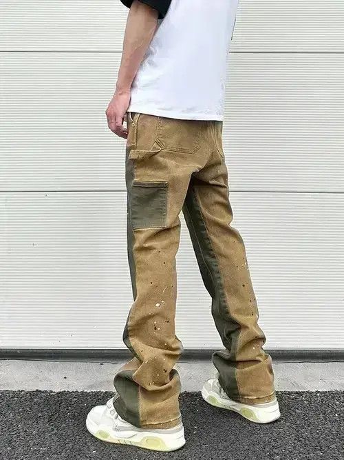 Japanese Brand Flared Stack Denim Jeans Size US 32 / EU 48 - 2 Thumbnail