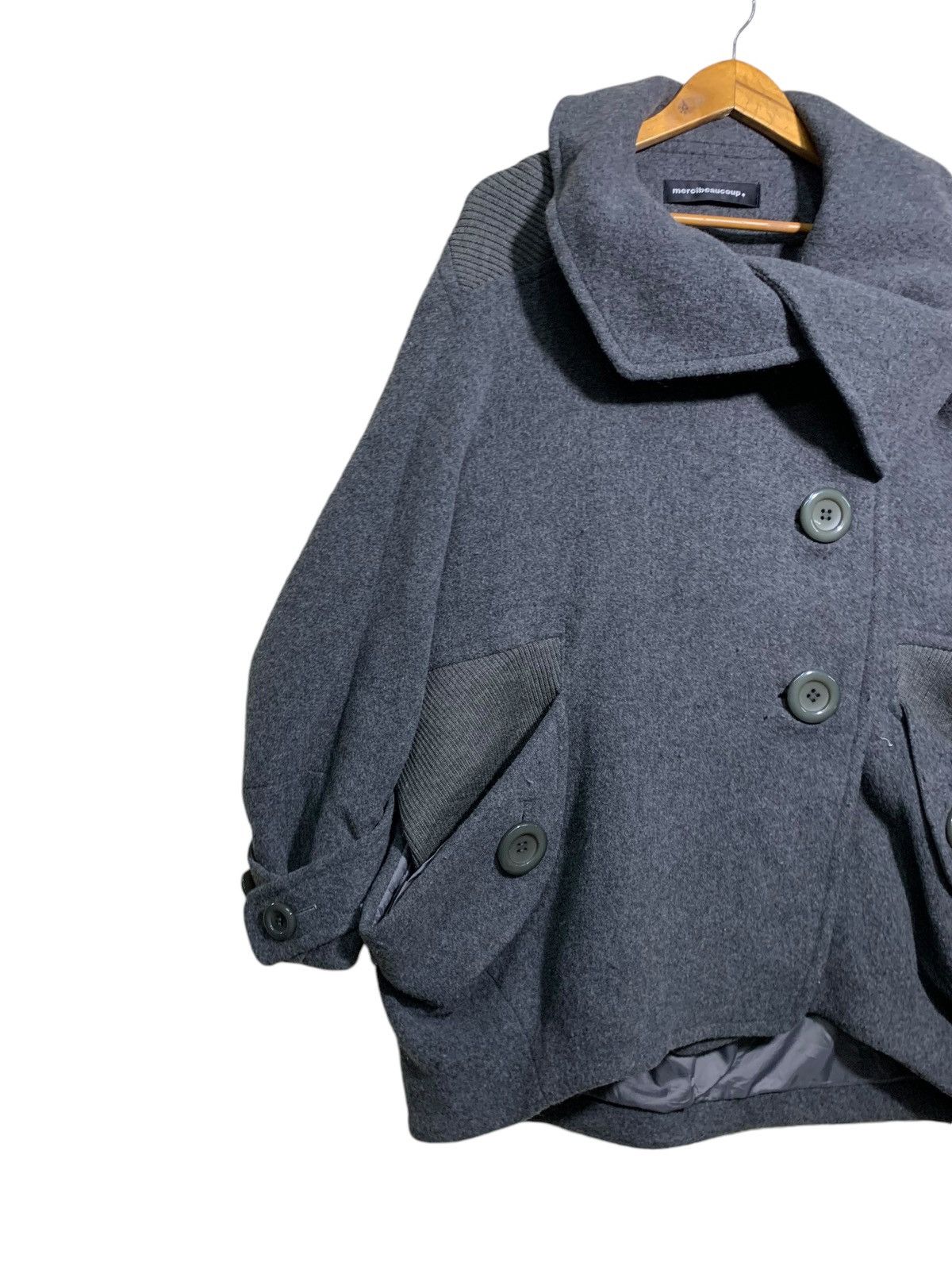 Issey Miyake 🔥MERCIBEUCOUP ISSEY MIYAKE JACKETS GREY Size XL / US 12-14 / IT 48-50 - 5 Thumbnail