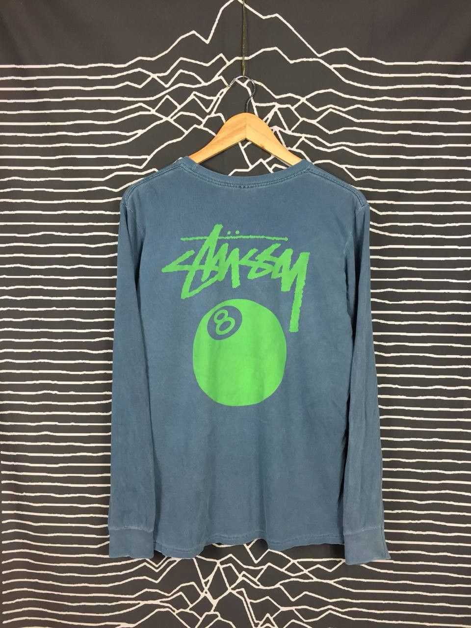 ★韓国の人気★【STUSSY】★8 BALL GRID TE.E★GREEN★ Stüssy - 8 Ball Pigment Dyed T-shirt | HBX - Globally