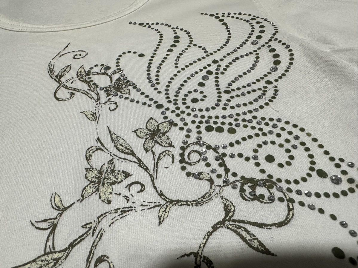 Tornado Mart 🔥Sick Y2K Tornado Mart Tribal Floral Shirt Ethnic Rhinestone Size US S / EU 44-46 / 1 - 4 Thumbnail