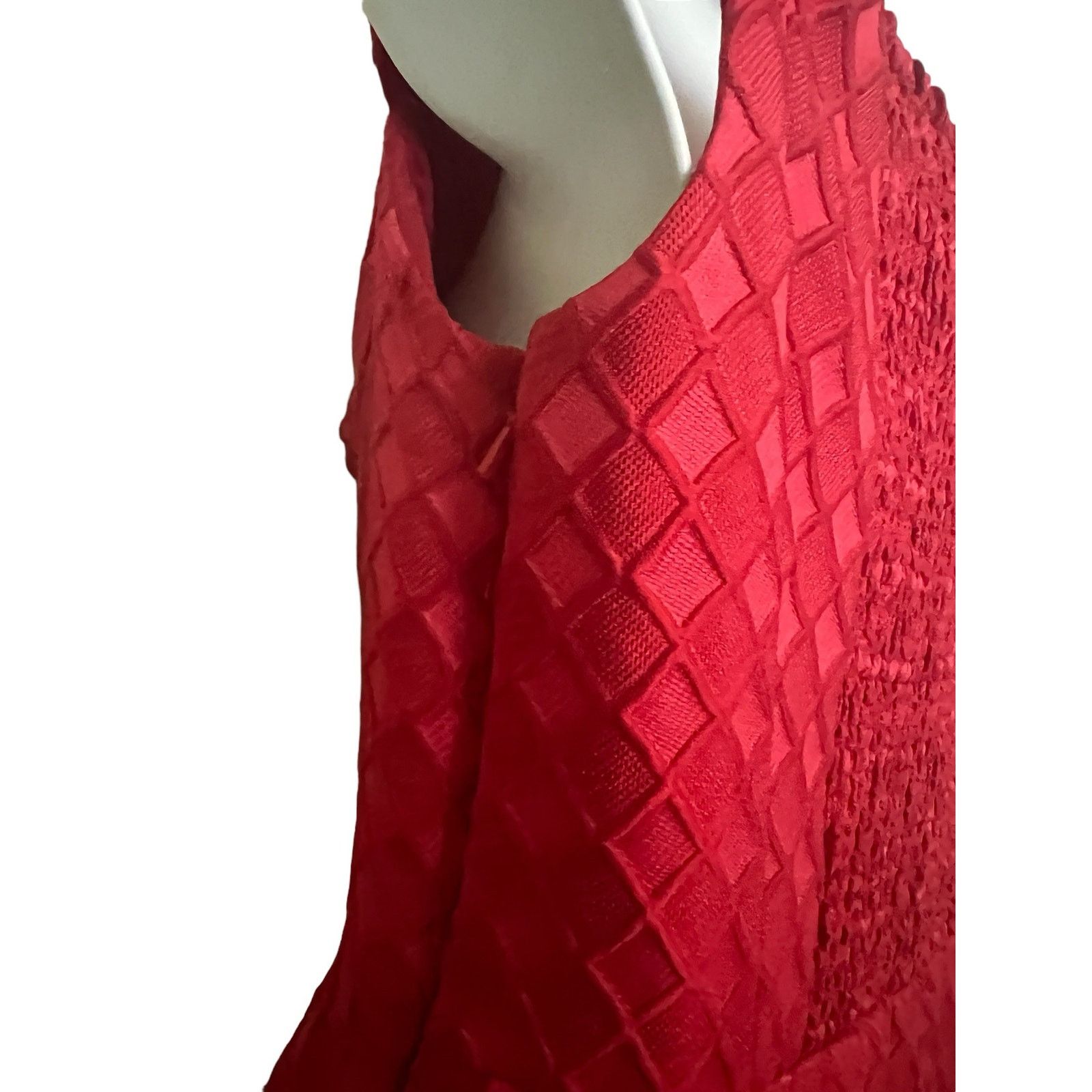 Anthropologie NWOT Anthropologie Moulinette Soeurs Red OffShoulder Dress 2 Size XS / US 0-2 / IT 36-38 - 6 Thumbnail