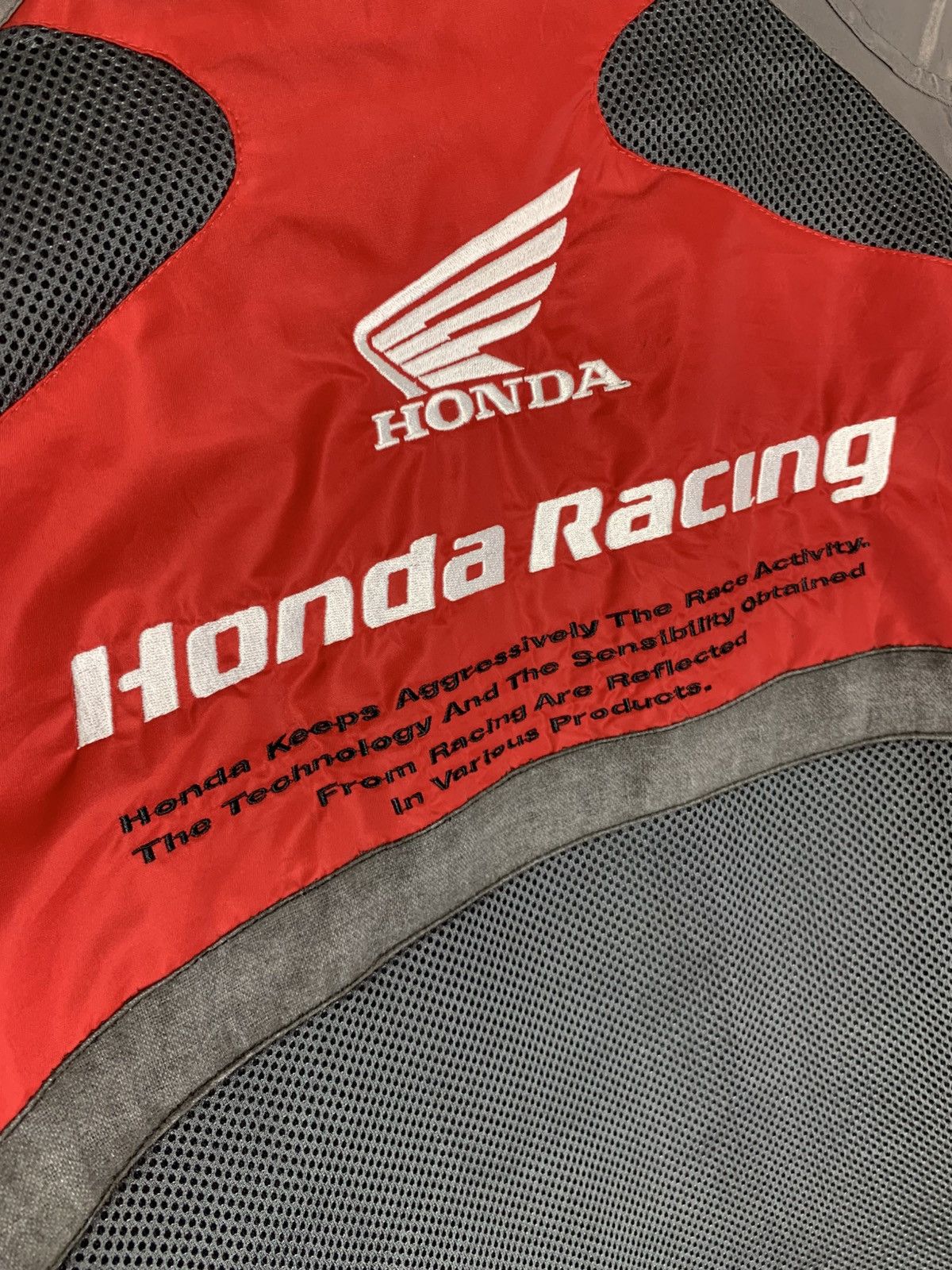 Honda Vintage HONDA RACING Padded Biker Jacket Size US M / EU 48-50 / 2 - 3 Thumbnail