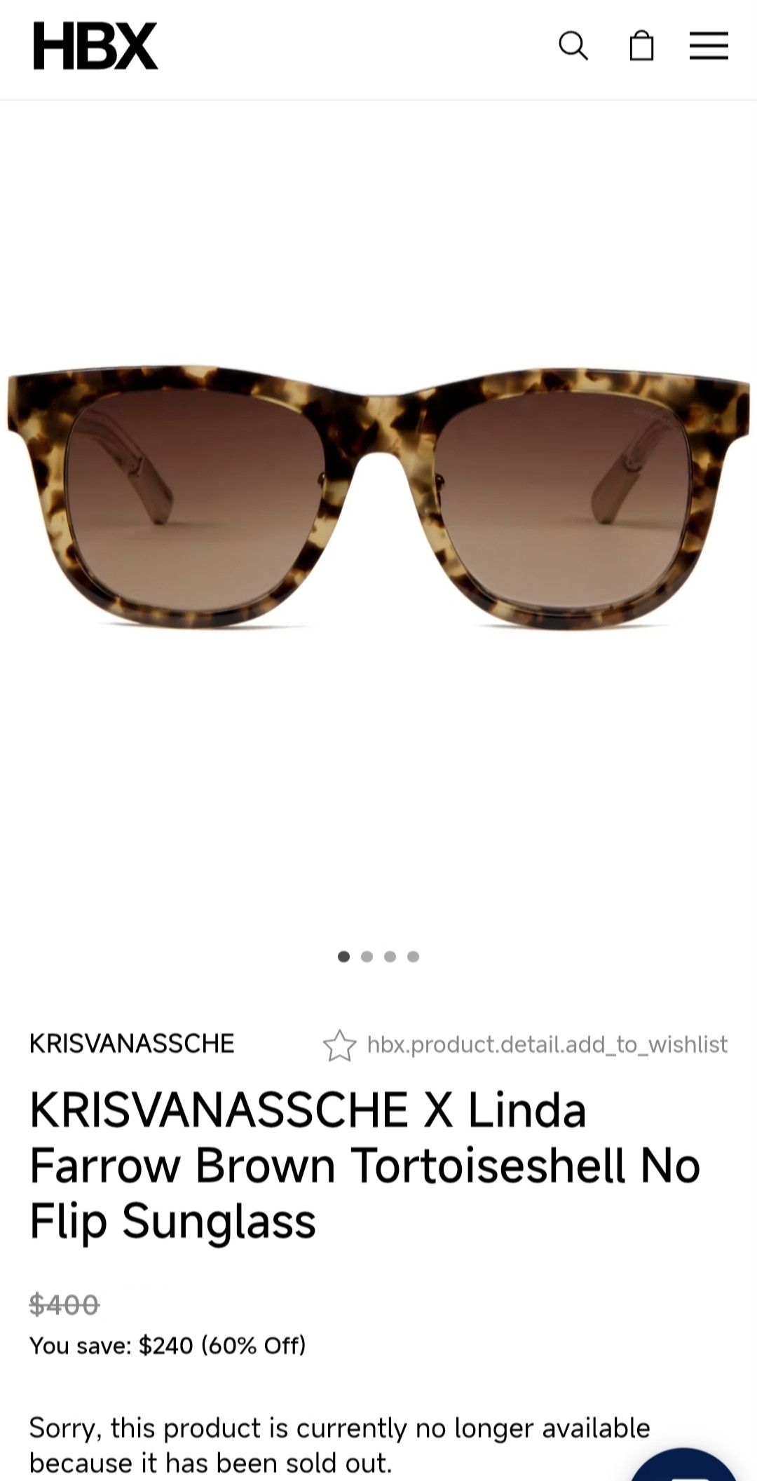 Kris Van Assche KVS SS13 Runway Sunglasses Size ONE SIZE - 7 Thumbnail