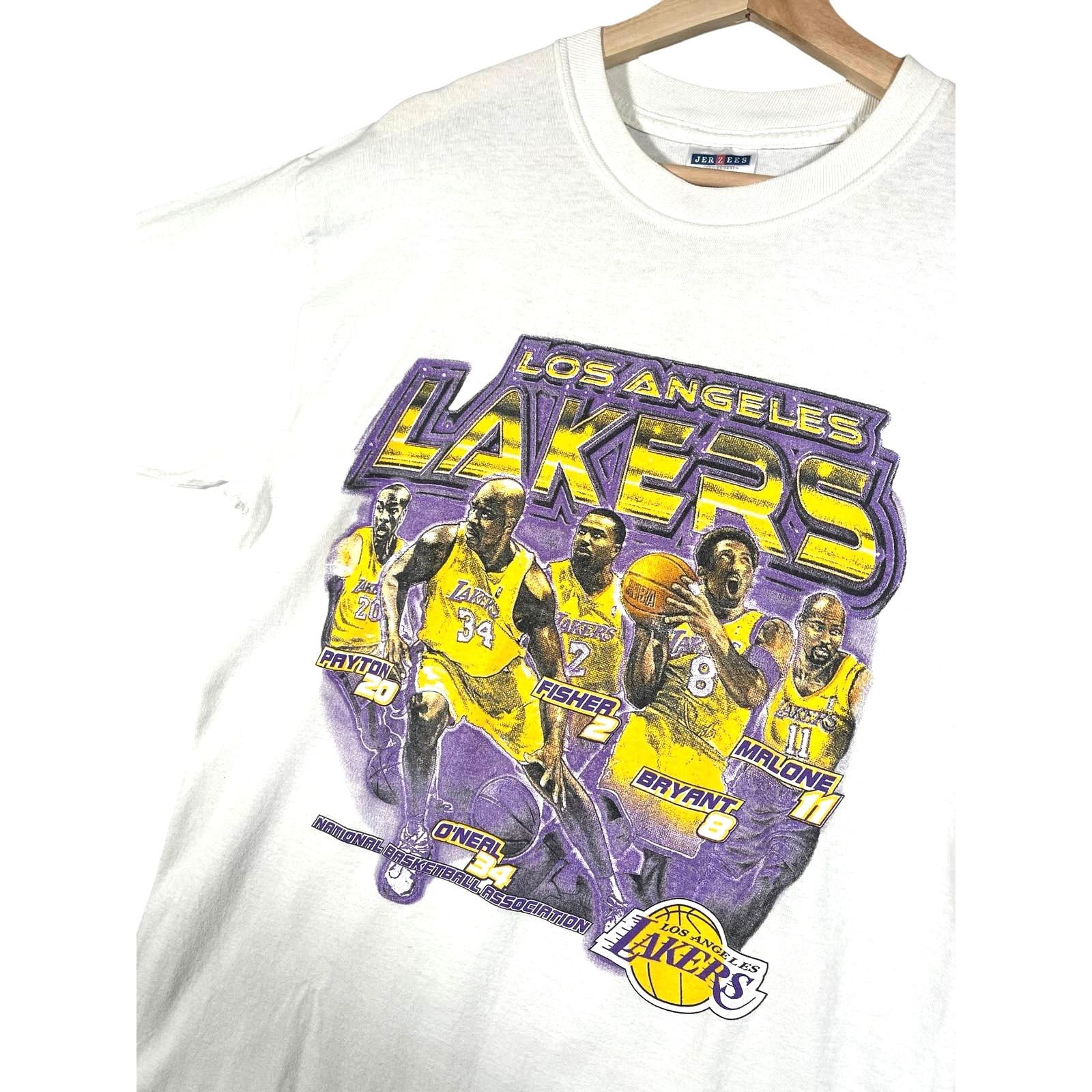 Jerzees × NBA × Vintage Vintage 2004 Los Angeles Lakers Championship T-Shirt Size US L / EU 52-54 / 3 - 5 Thumbnail