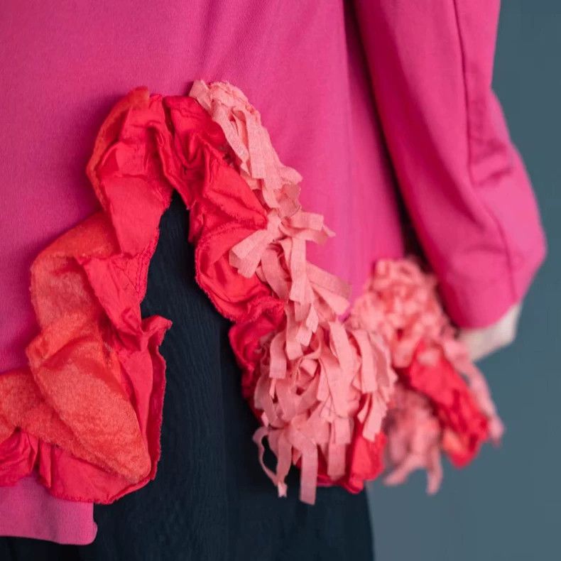 Comme des Garcons Comme des Garcons Pink lace coat Size M / US 6-8 / IT 42-44 - 6 Thumbnail