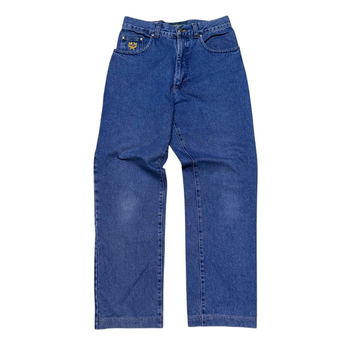MCM MCM Big Logo Denim Jeans Size US 29 - 1 Thumbnail