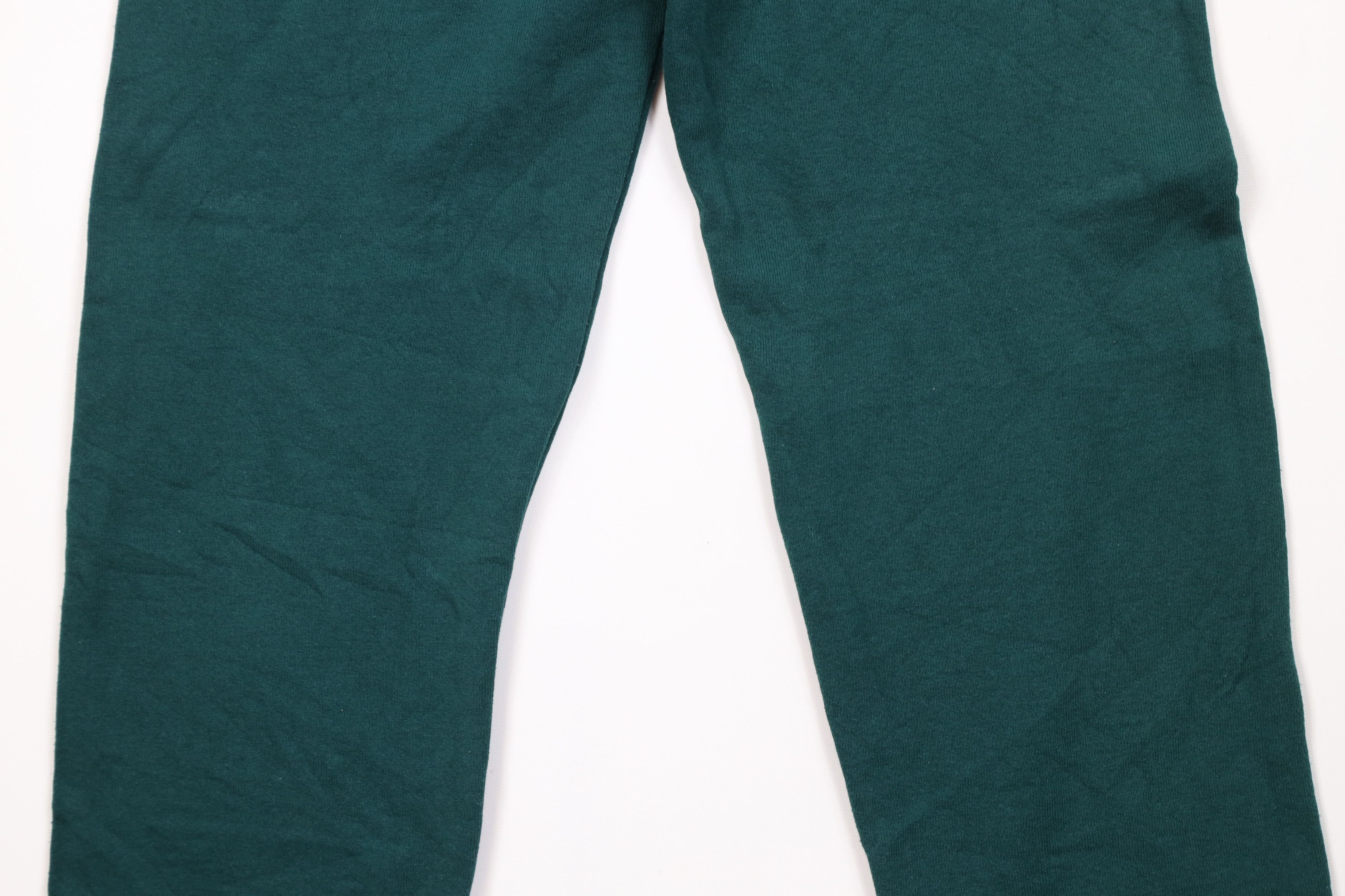 Vintage Vintage 90s Streetwear Heavyweight Sweatpants Pants Green Size US 32 / EU 48 - 12 Thumbnail