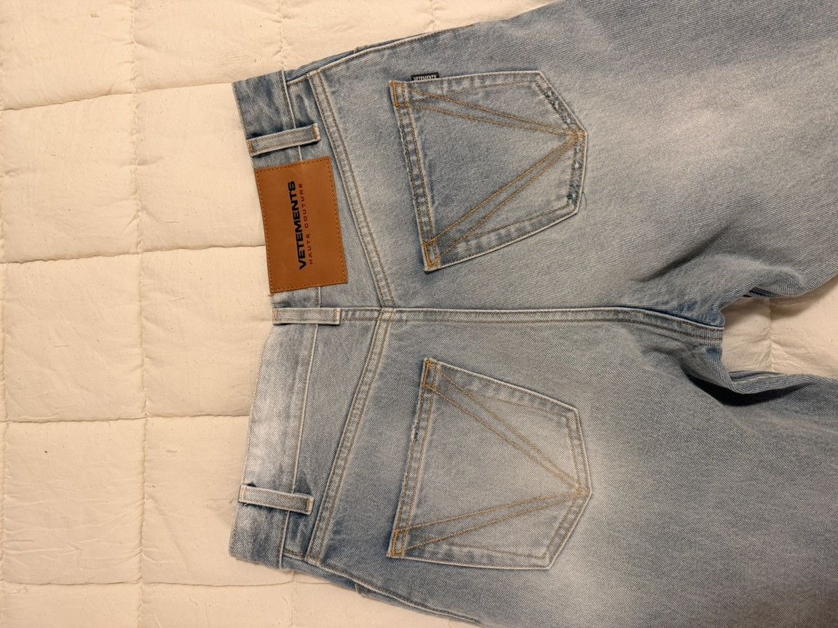 Vetements Vetements Ripped Denim Pants Size US 30 / EU 46 - 6 Thumbnail