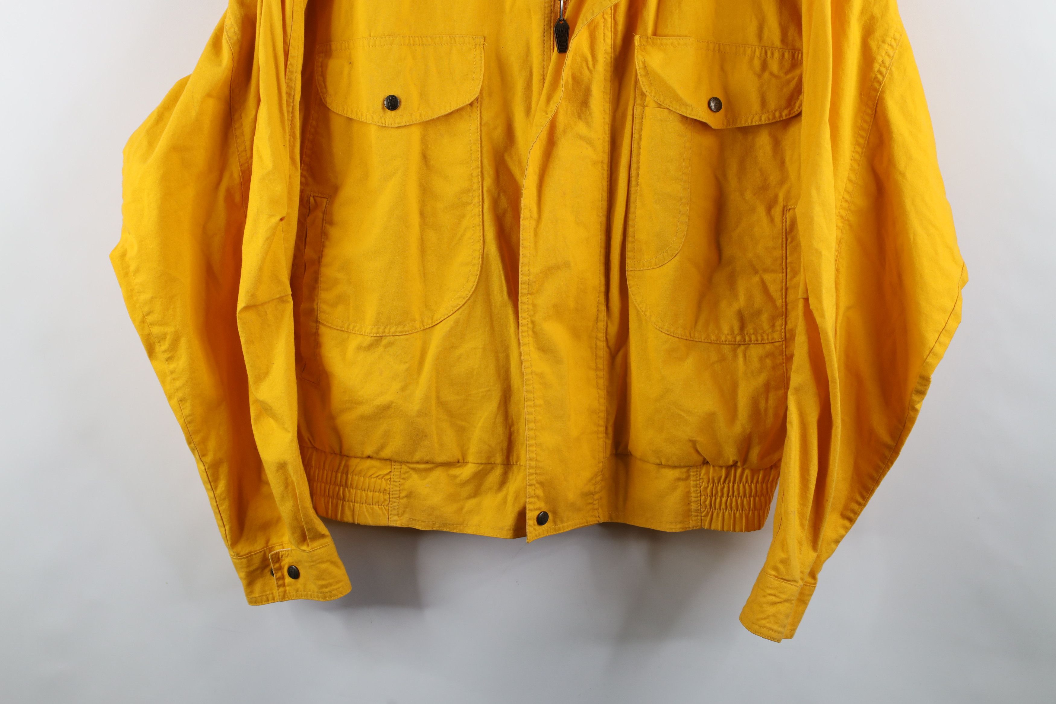 Vintage Vintage 90s Streetwear Pigment Dye Full Zip Bomber Jacket Size US XXL / EU 58 / 5 - 3 Thumbnail