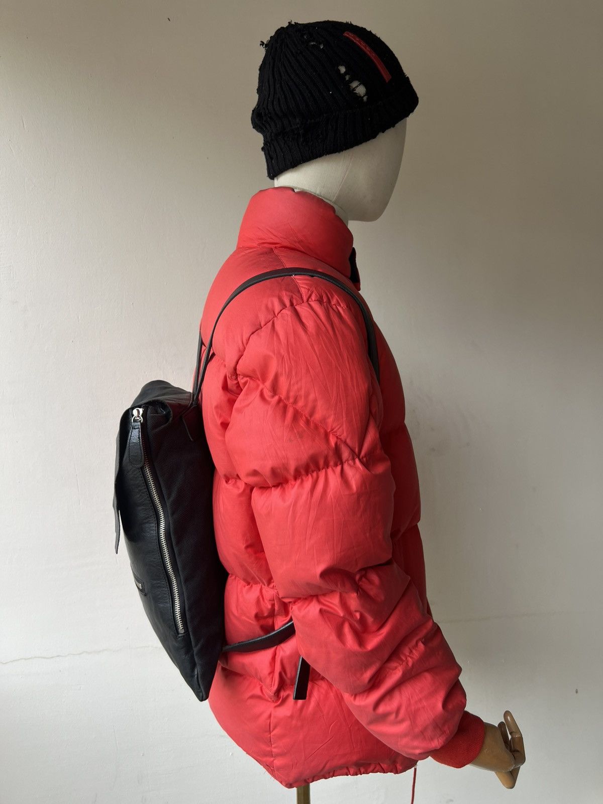 Leather Pour Deux Acce Japan Black Leather Backpack Rucksack Bag Size ONE SIZE - 4 Thumbnail