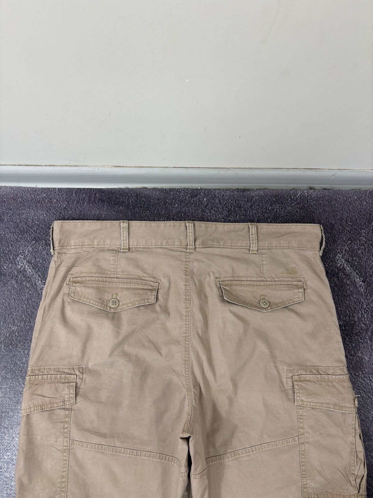 Izod IZOD Saltwater Y2K Utility Military Style Hype Cargo Shorts Size US 38 / EU 54 - 14 Thumbnail